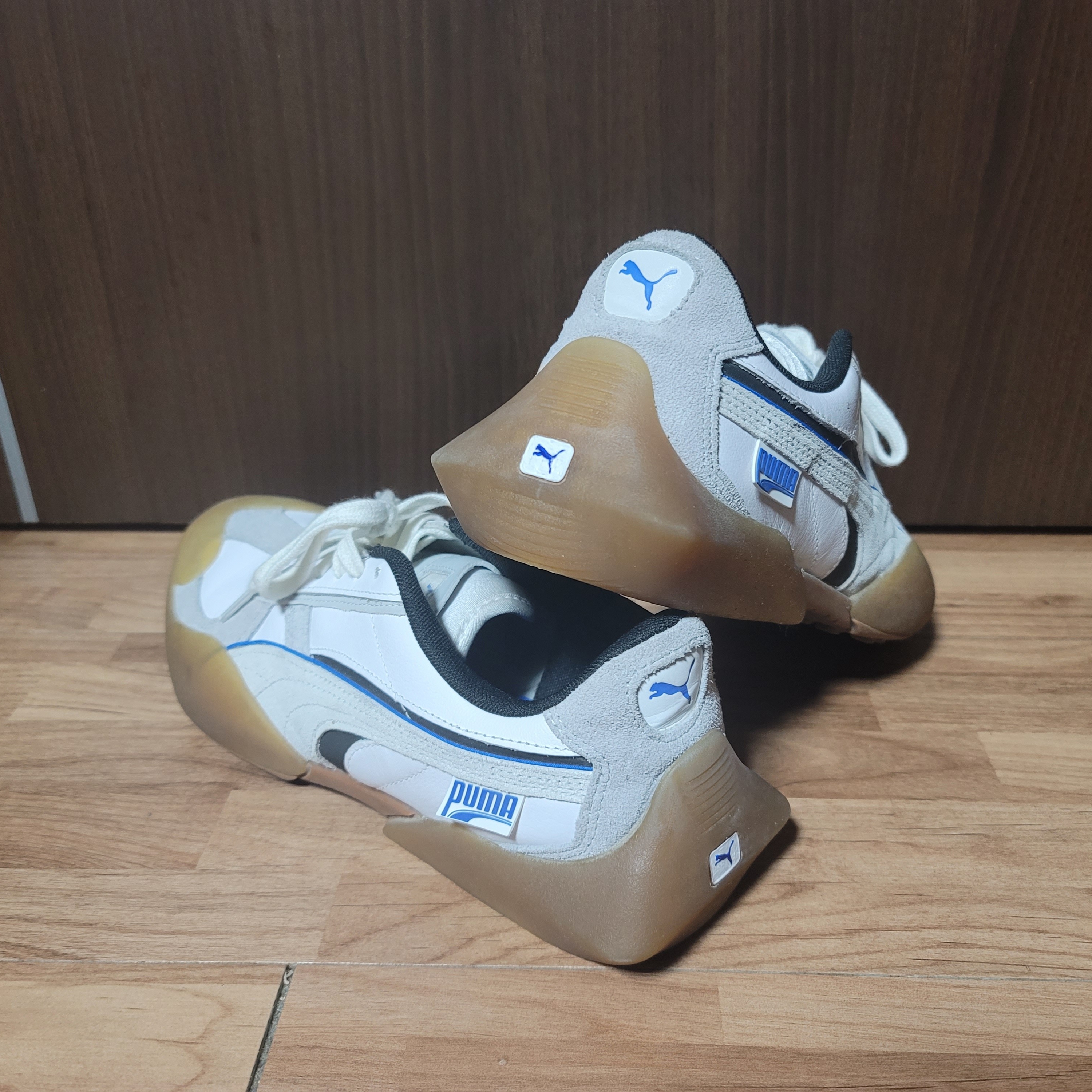 Puma Vaderon White 착용 스타일 - 3