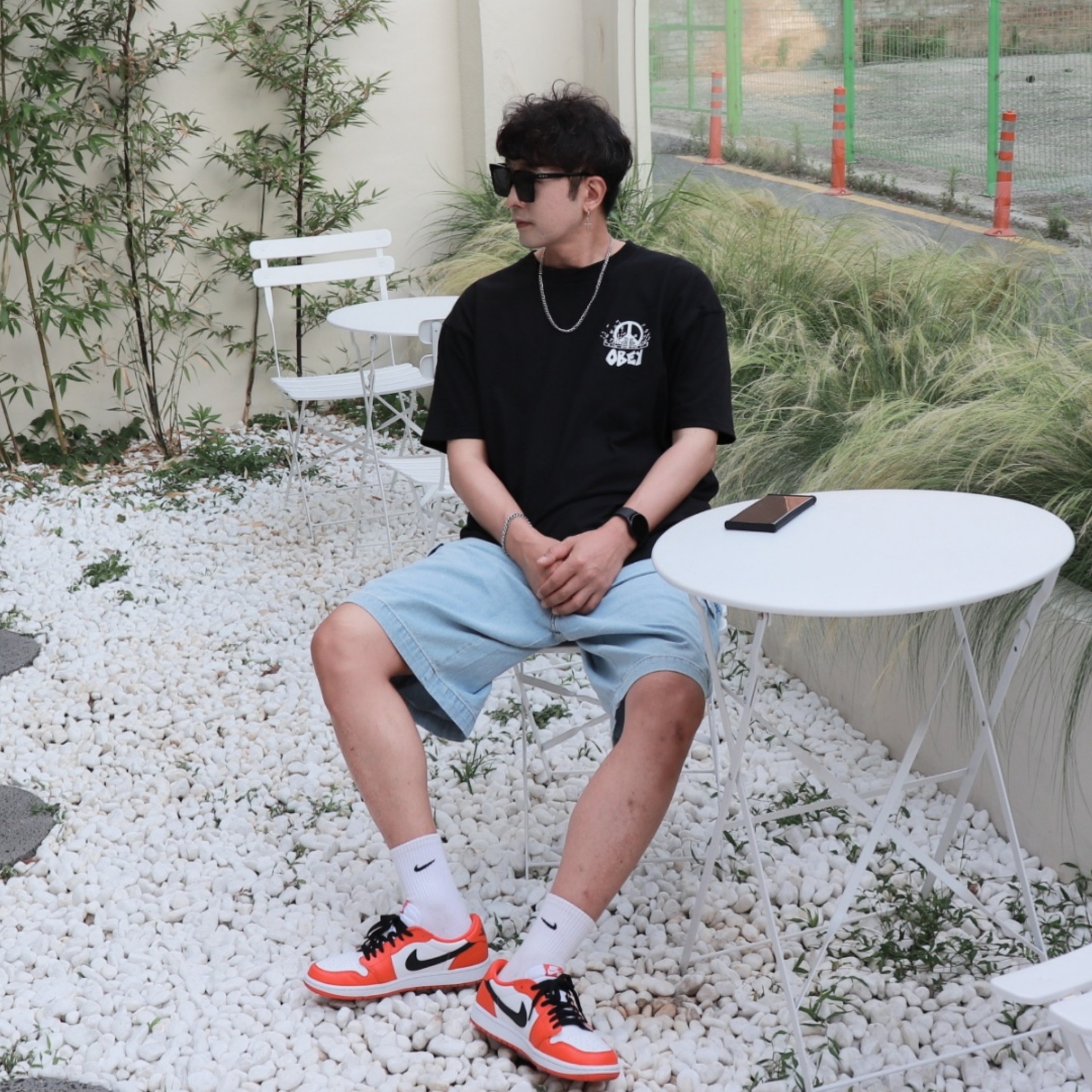 Jordan 1 Low OG Starfish, (W) Jordan 1 Low OG Starfish 착용 스타일 - 2