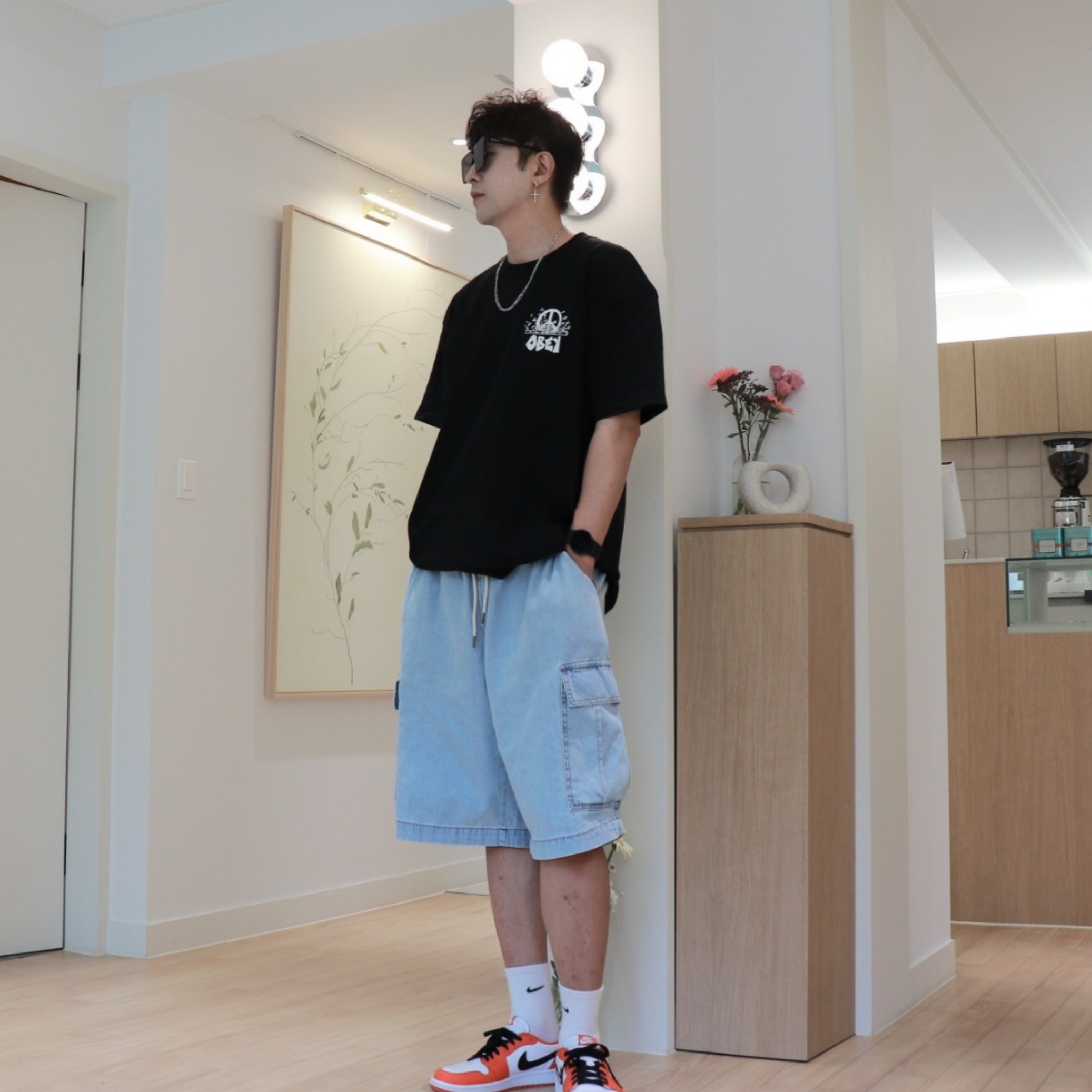 Jordan 1 Low OG Starfish, (W) Jordan 1 Low OG Starfish 착용 스타일 - 3
