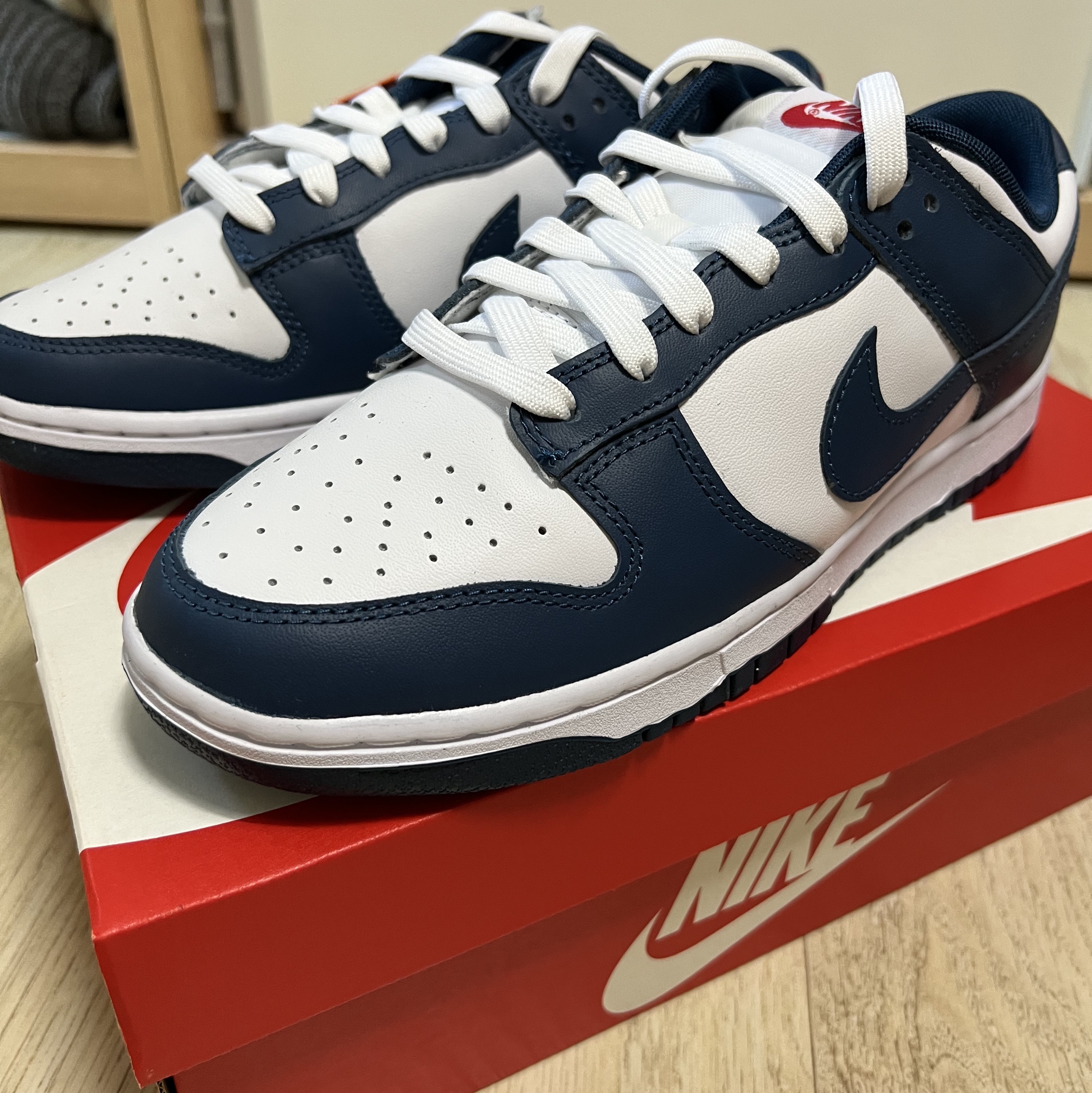 Nike Dunk Low Retro Valerian Blue 착용 스타일 - 1