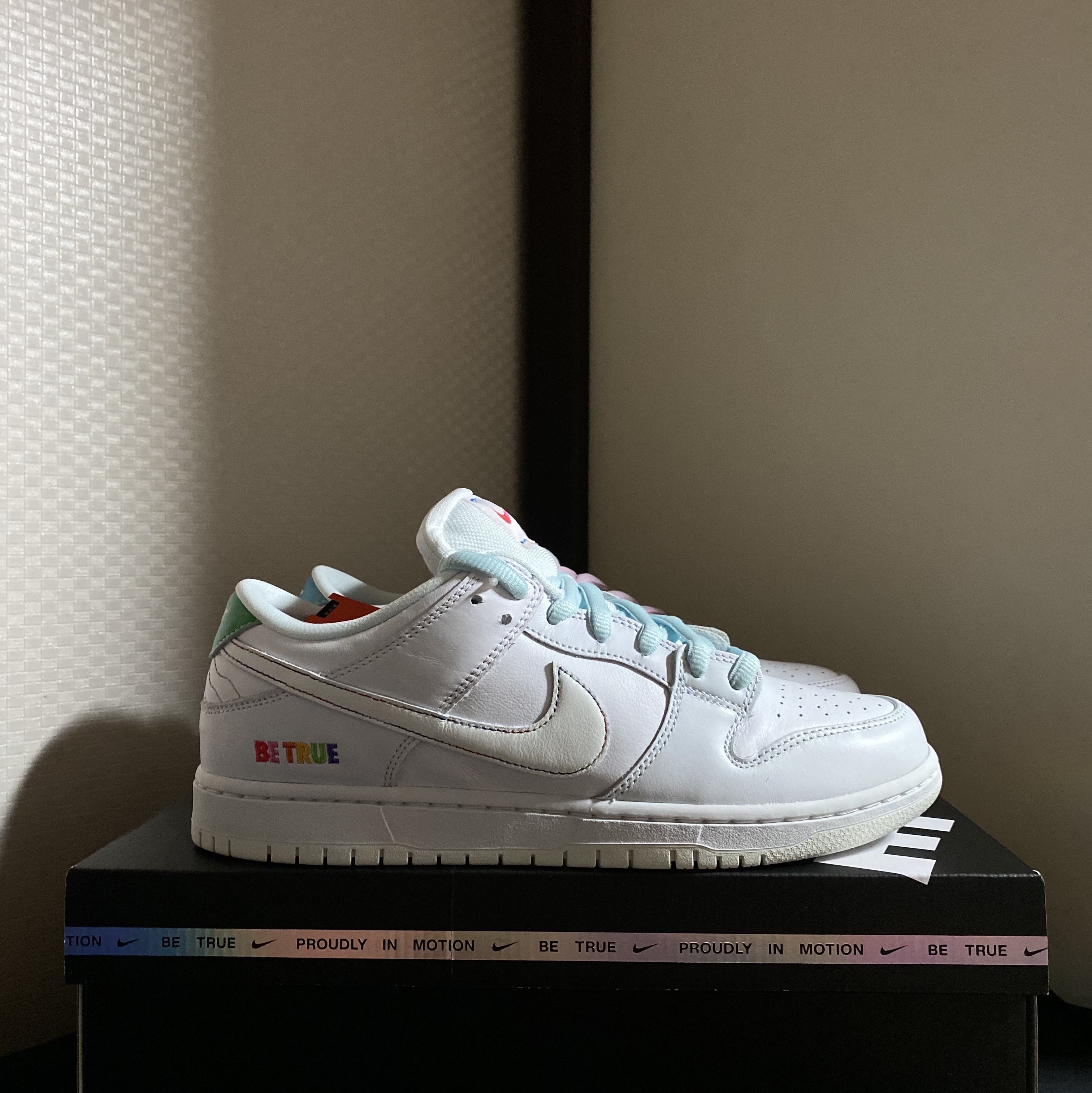 Nike SB Dunk Low Pro Be True 착용 스타일