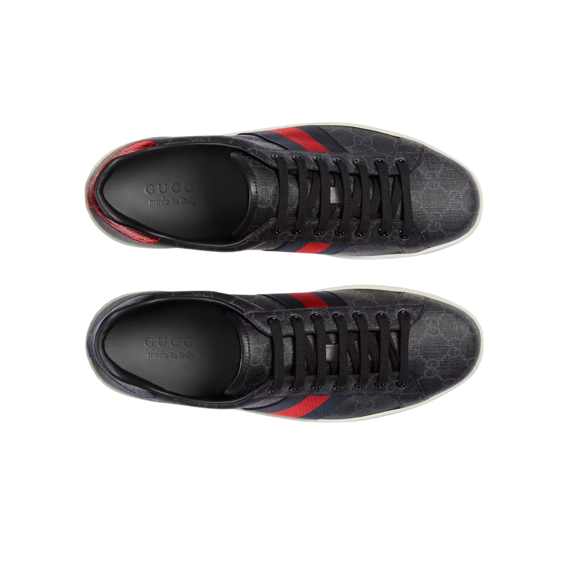 구찌 에이스 GG 스니커즈 블랙(Gucci Ace GG Sneakers Black) - 2