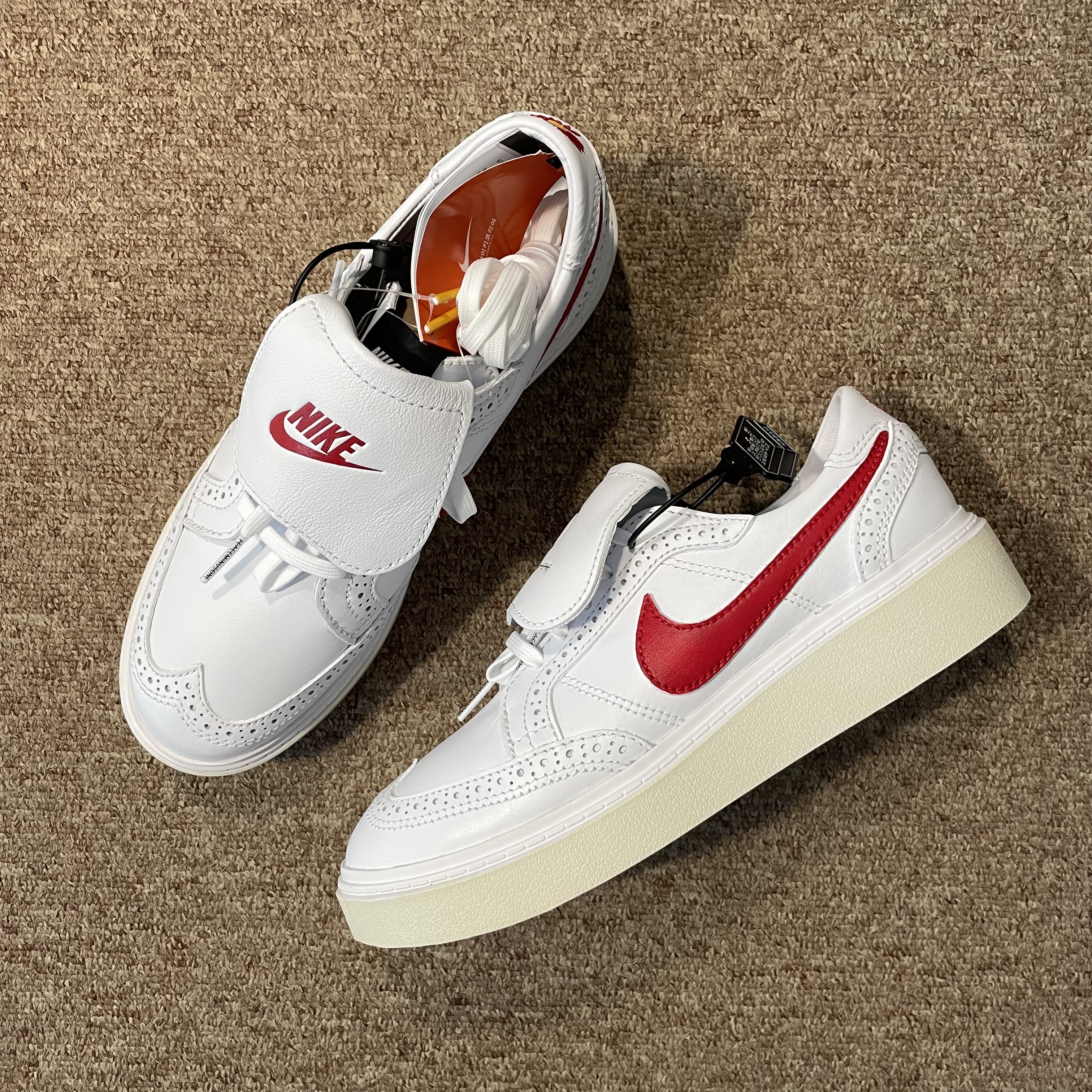 Nike x Peaceminusone Kwondo1 White 착용 스타일 - 4