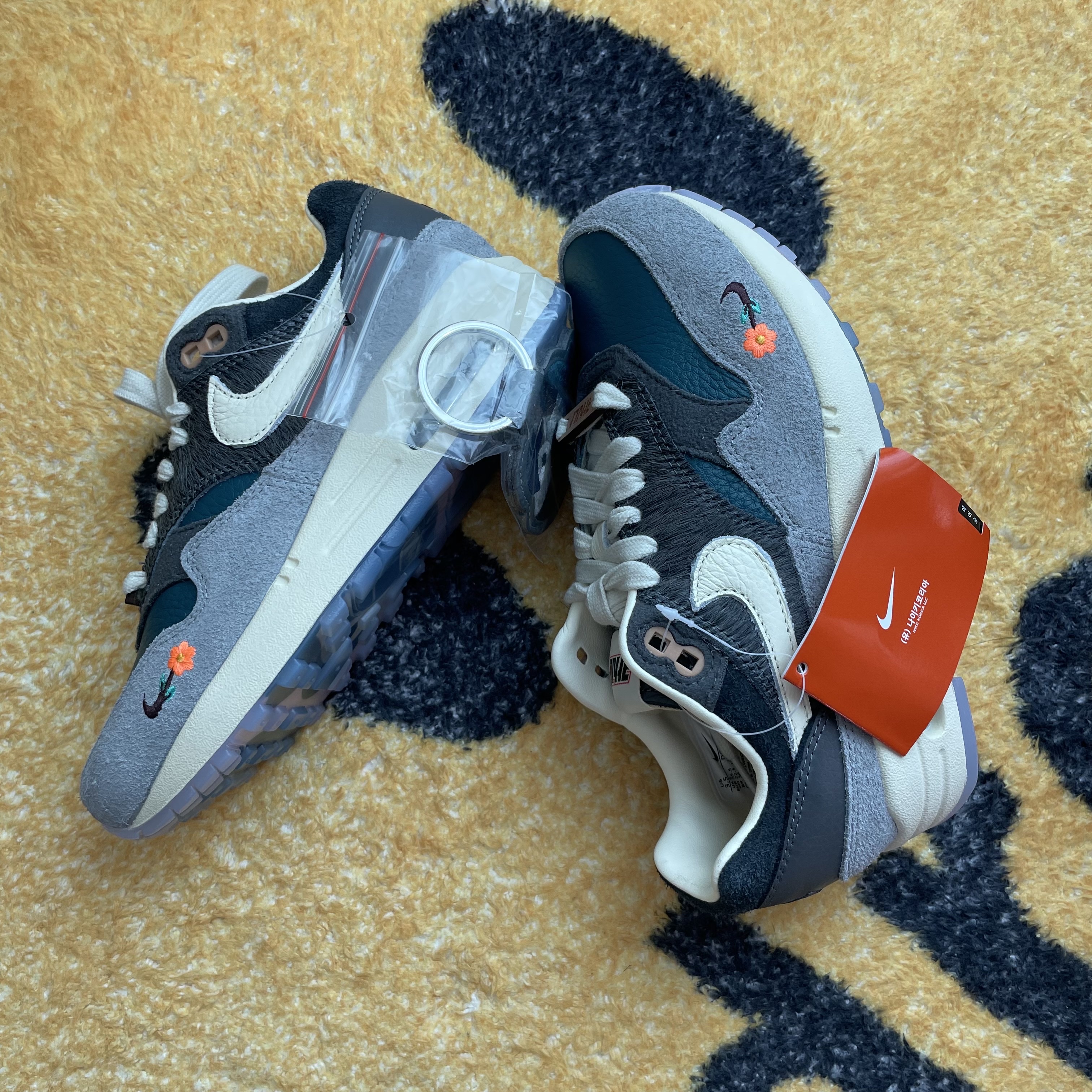 Nike x Kasina Air Max 1 SP Won-Ang Particle Grey 착용 스타일