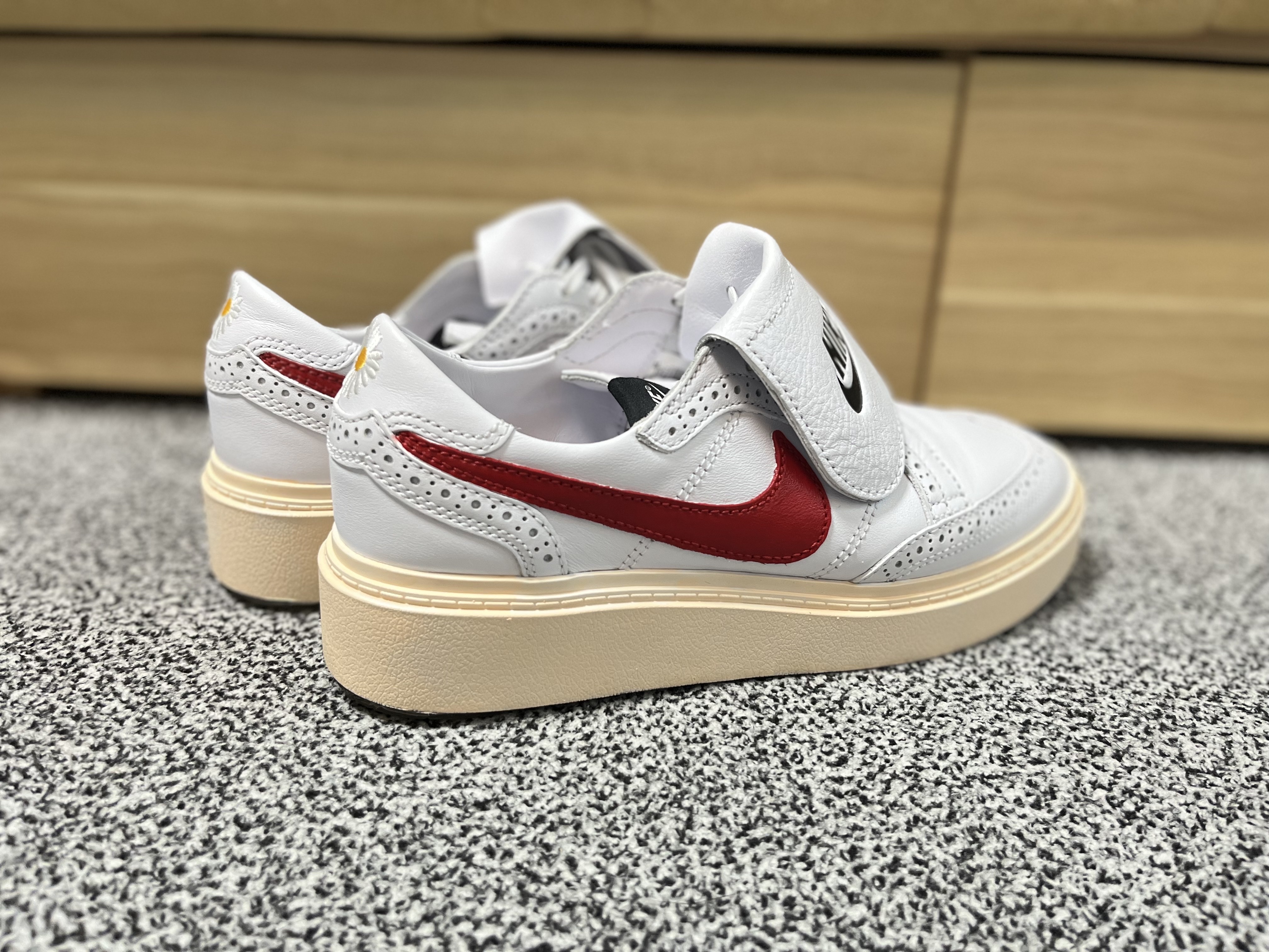 Nike x Peaceminusone Kwondo1 White 착용 스타일 - 3