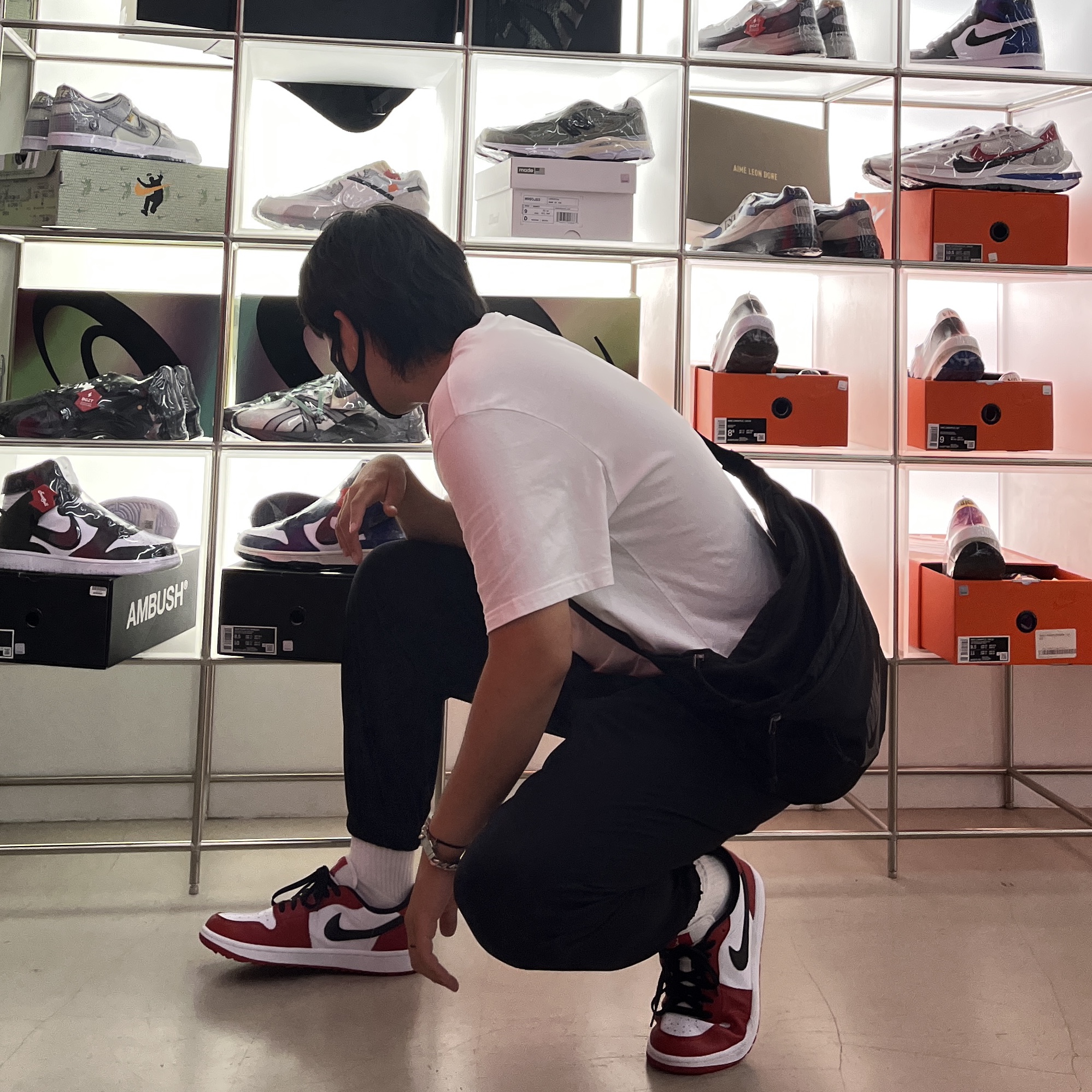 Jordan 1 Low Golf Chicago 착용 스타일