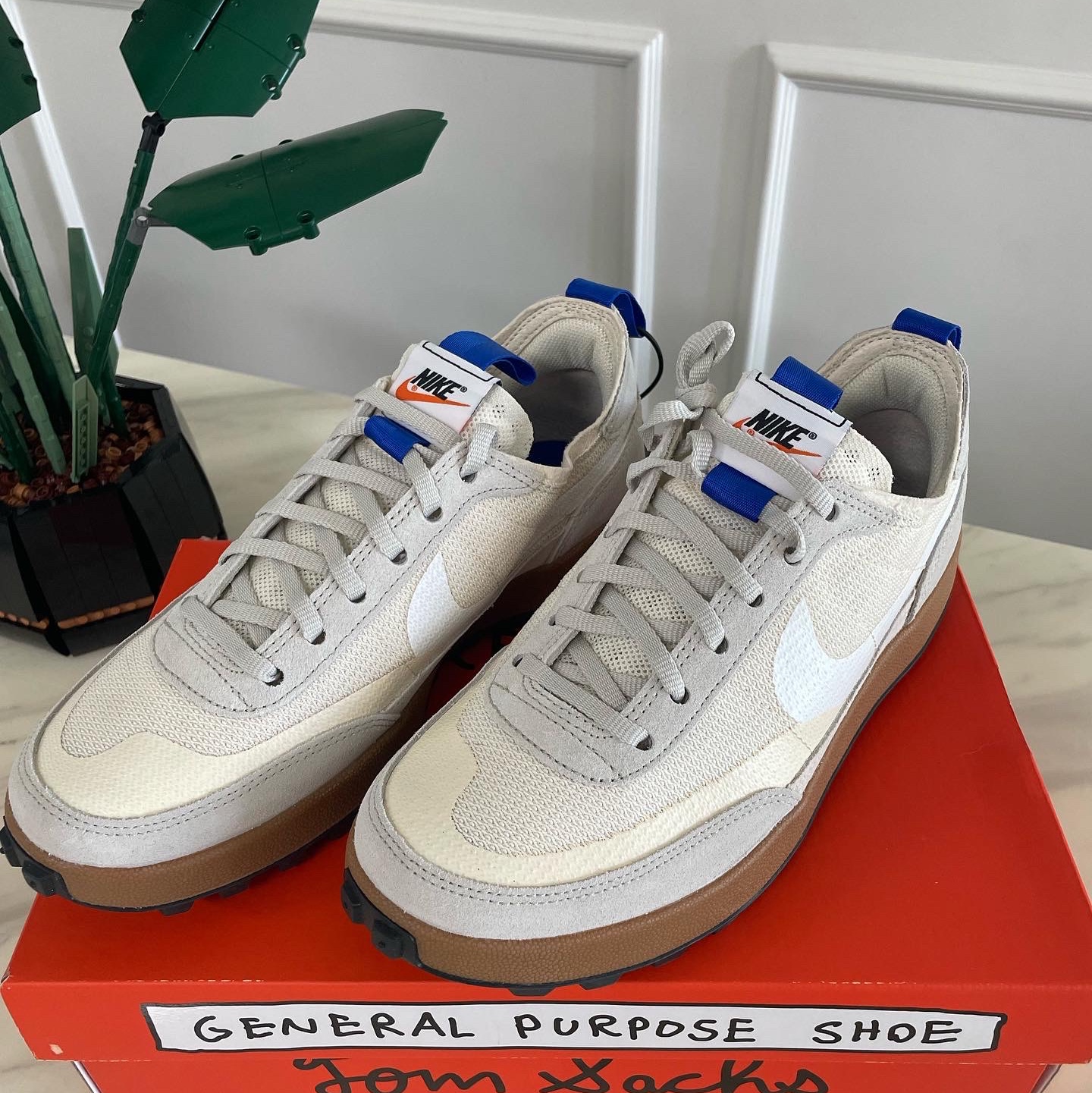 Nike x Tom Sachs General Purpose Shoe Light Cream 착용 스타일 - 2