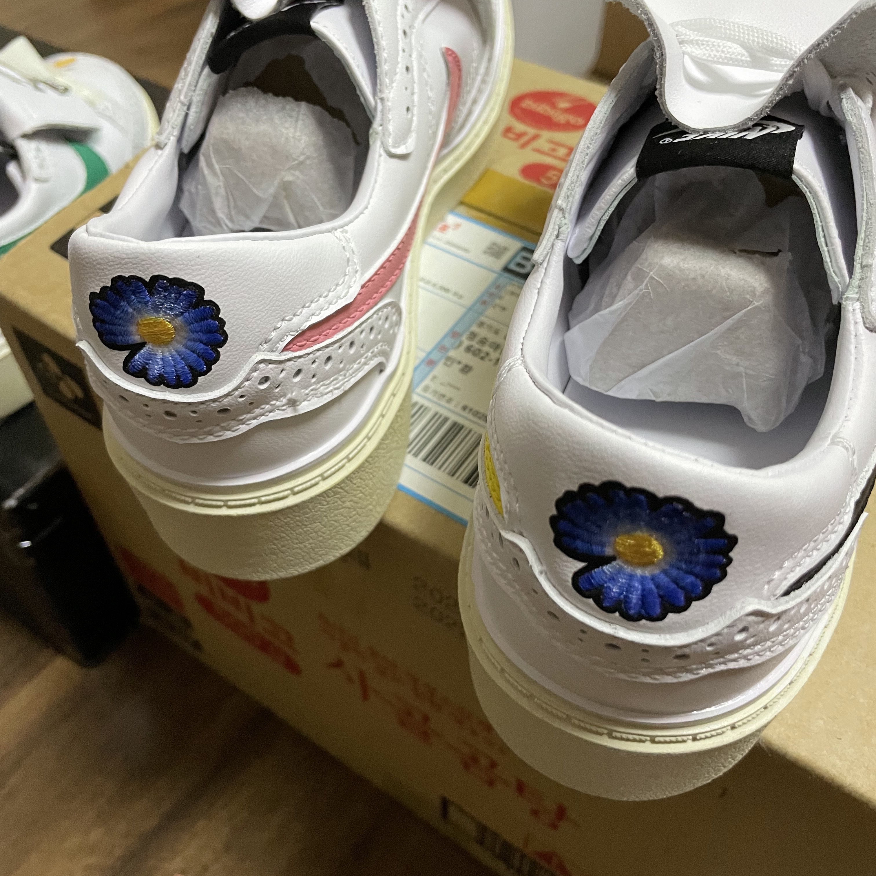 Nike x Peaceminusone Kwondo1 White 착용 스타일 - 3