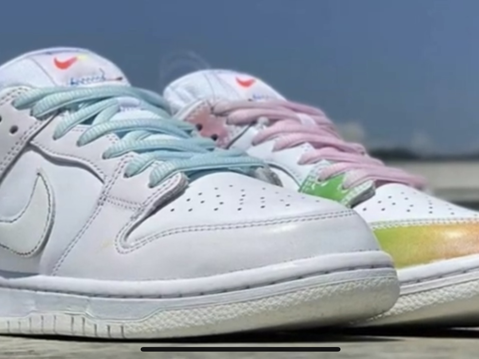 Nike SB Dunk Low Pro Be True 착용 스타일 - 1