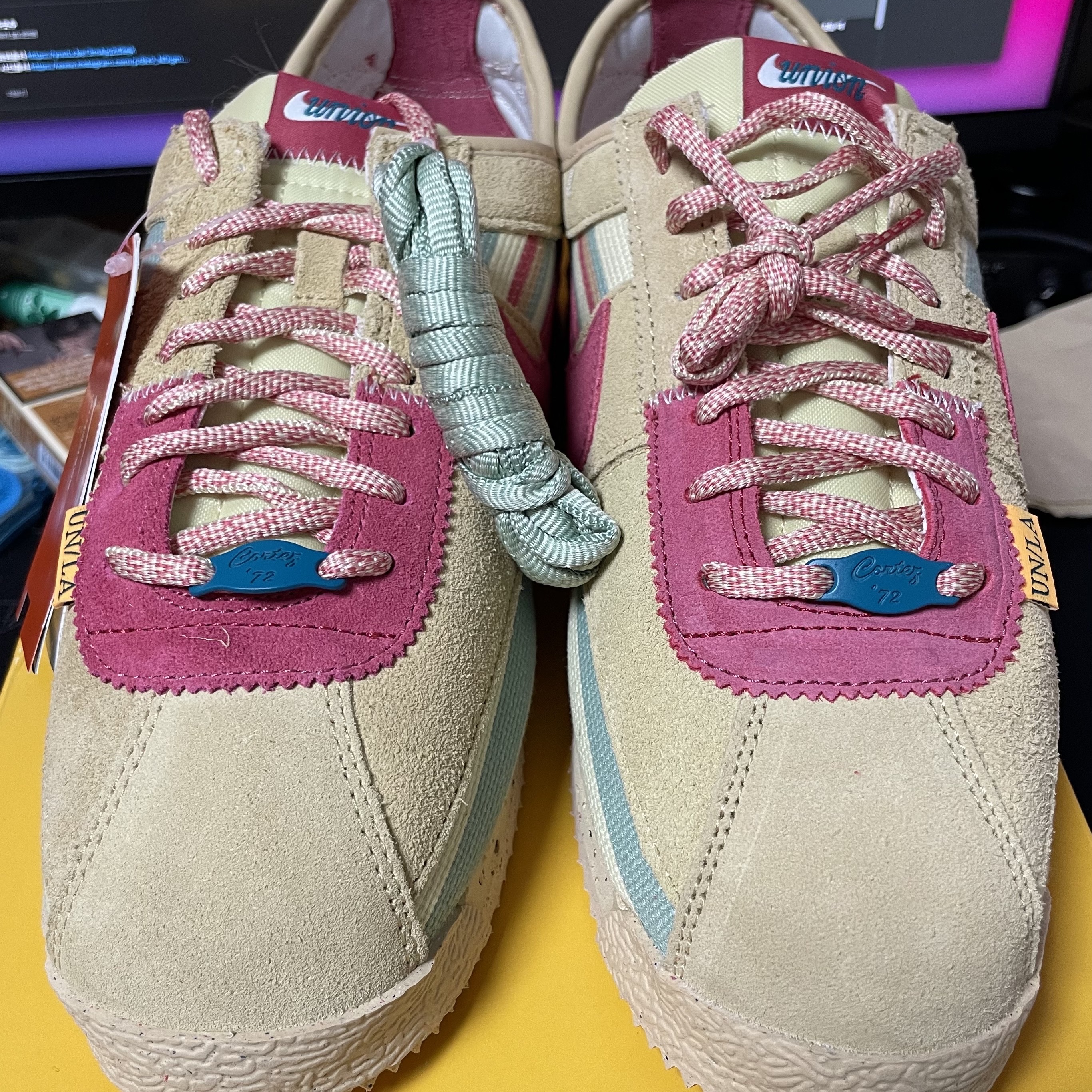 Nike x Union Cortez SP Sesame 착용 스타일 - 2
