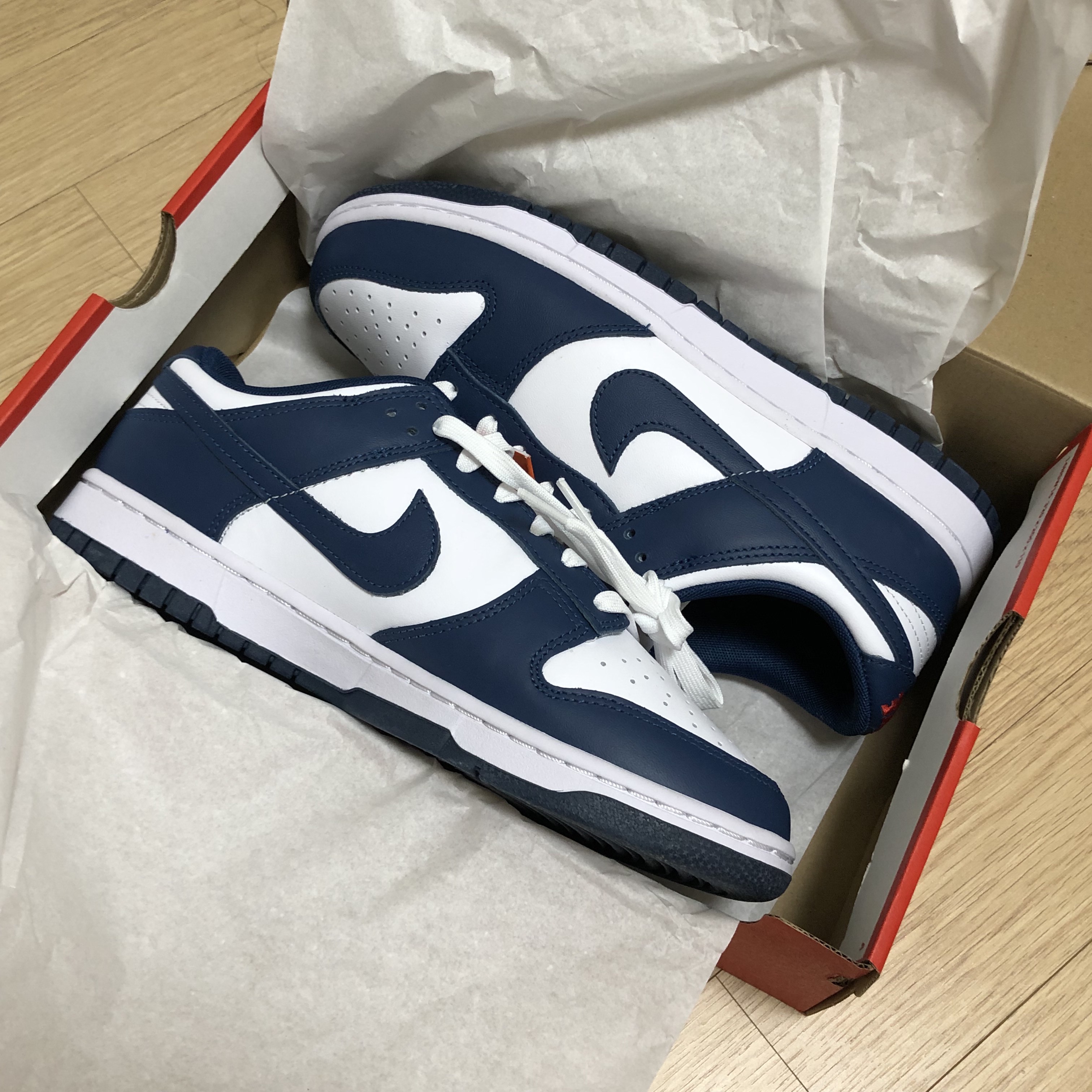 Nike Dunk Low Retro Valerian Blue 착용 스타일