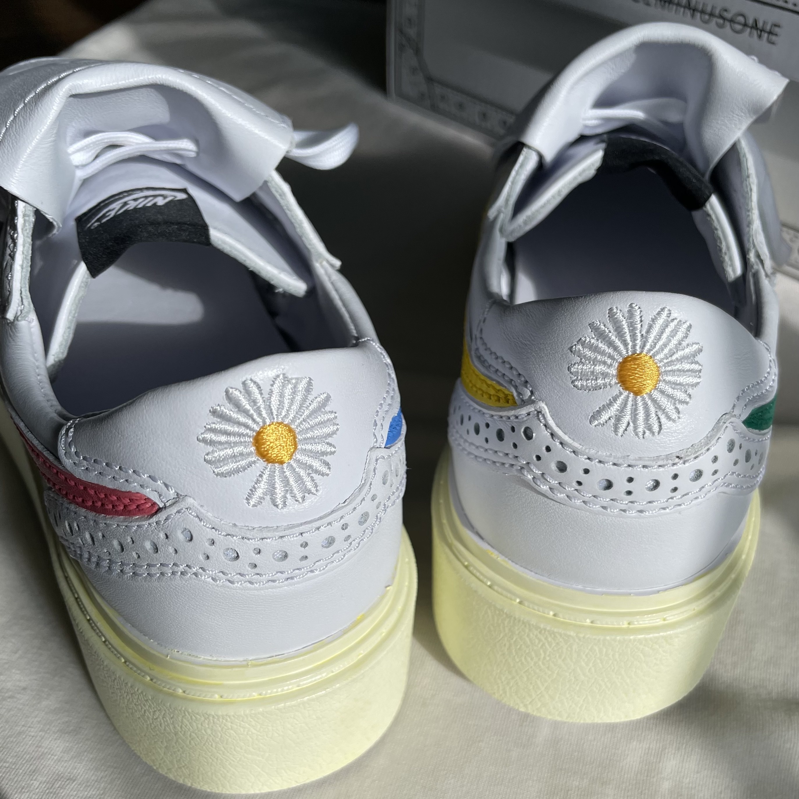 Nike x Peaceminusone Kwondo1 White 착용 스타일 - 4