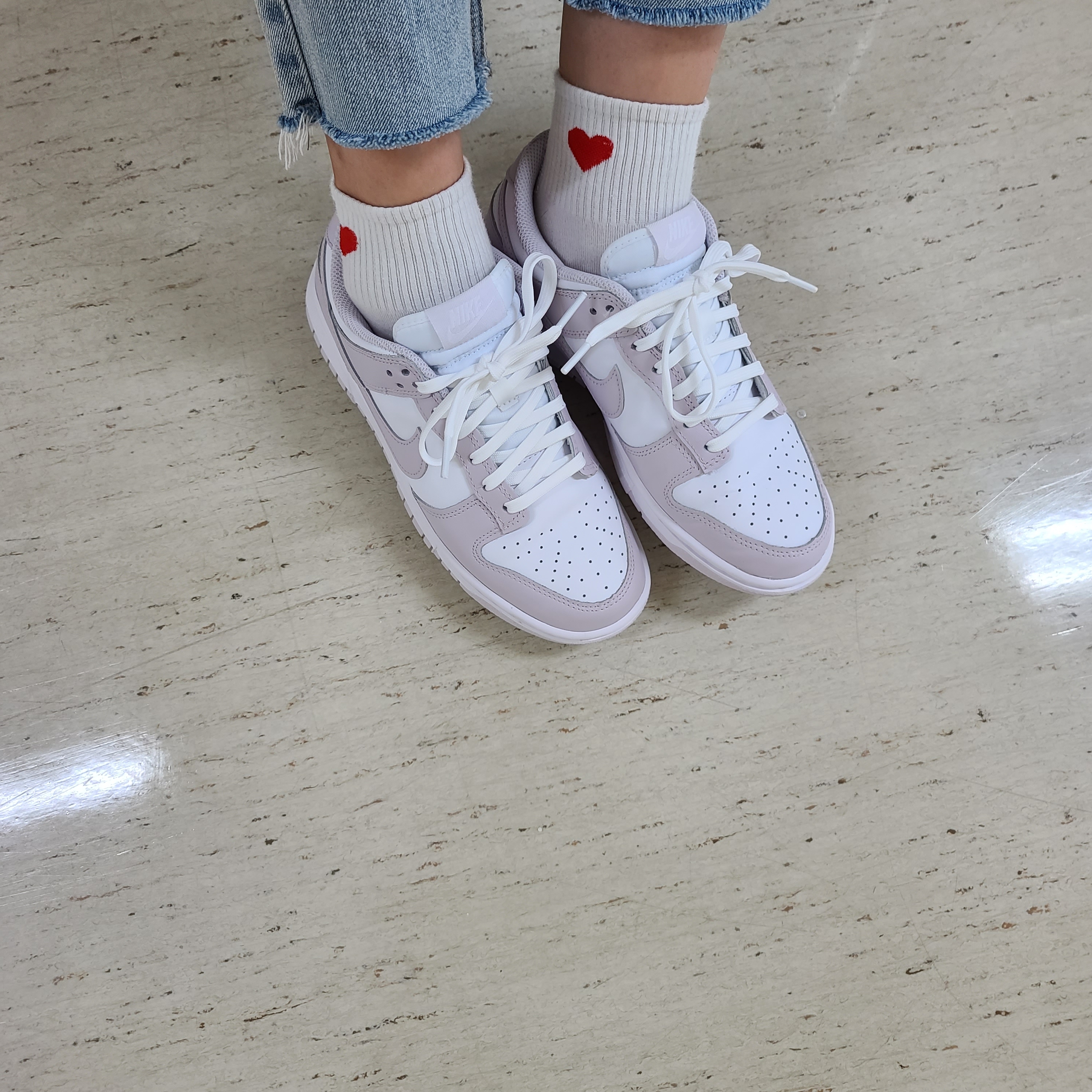(W) Nike Dunk Low Venice 착용 스타일 - 4