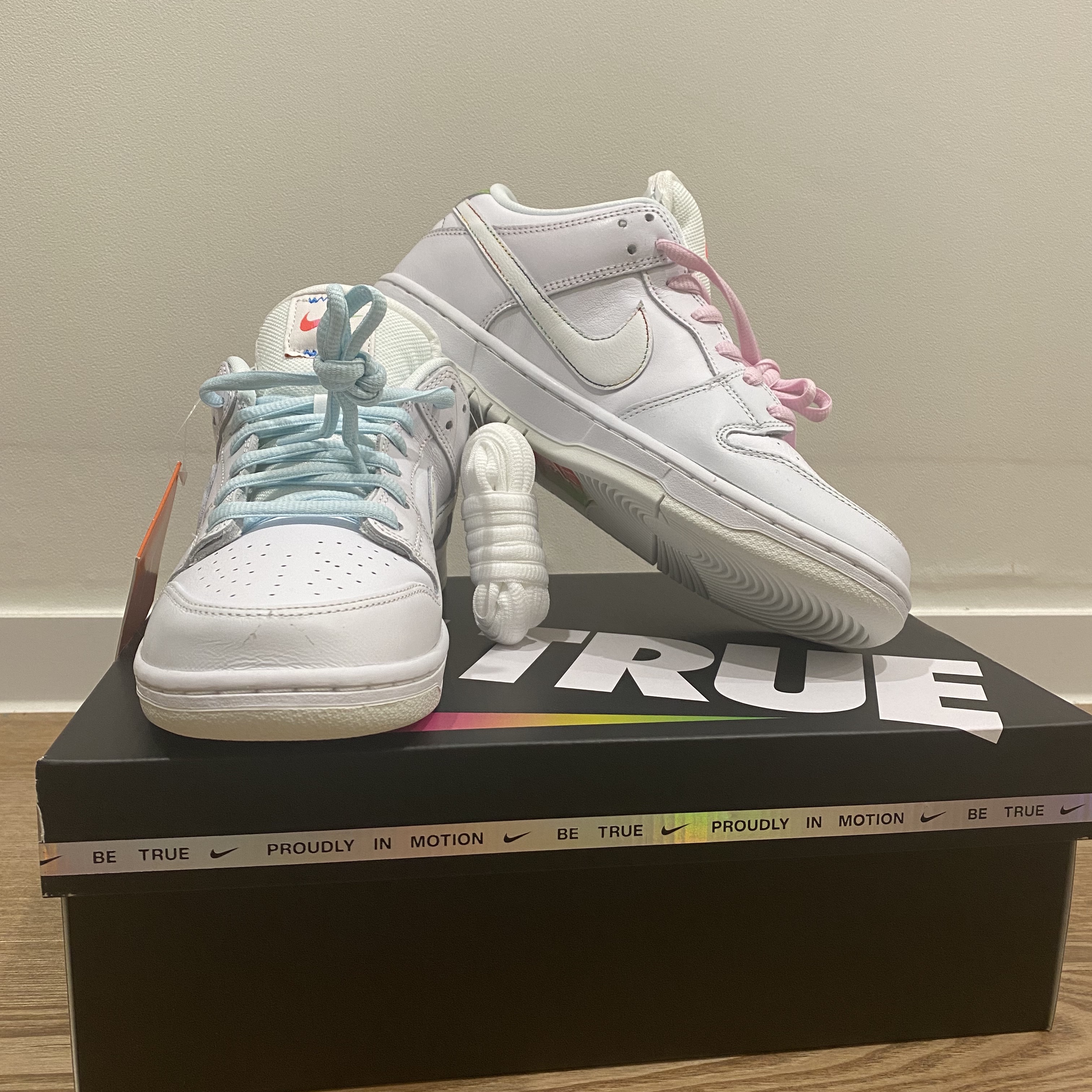 Nike SB Dunk Low Pro Be True 착용 스타일 - 1