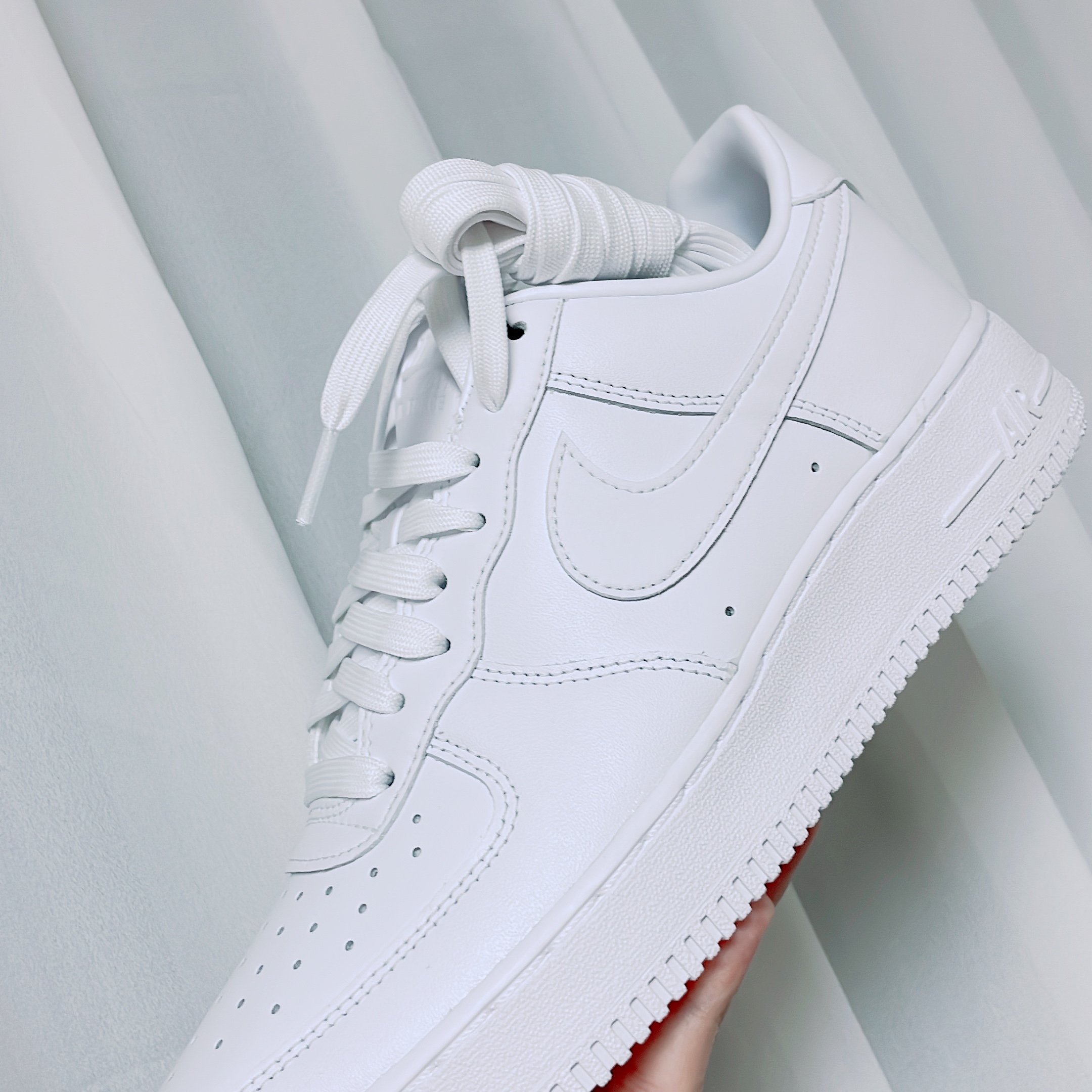 Nike Air Force 1 '07 Fresh White 착용 스타일 - 2