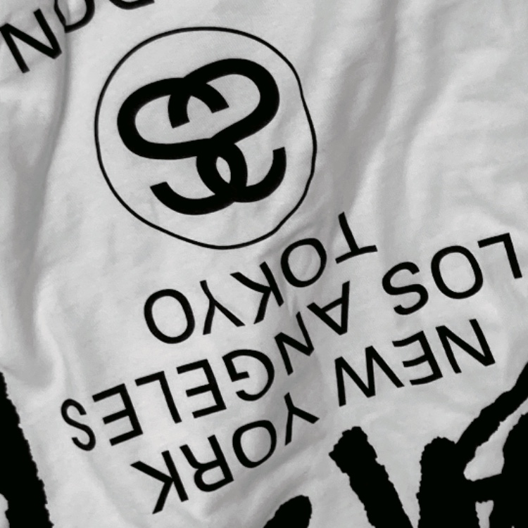 Stussy World Tour T-Shirt White 착용 스타일