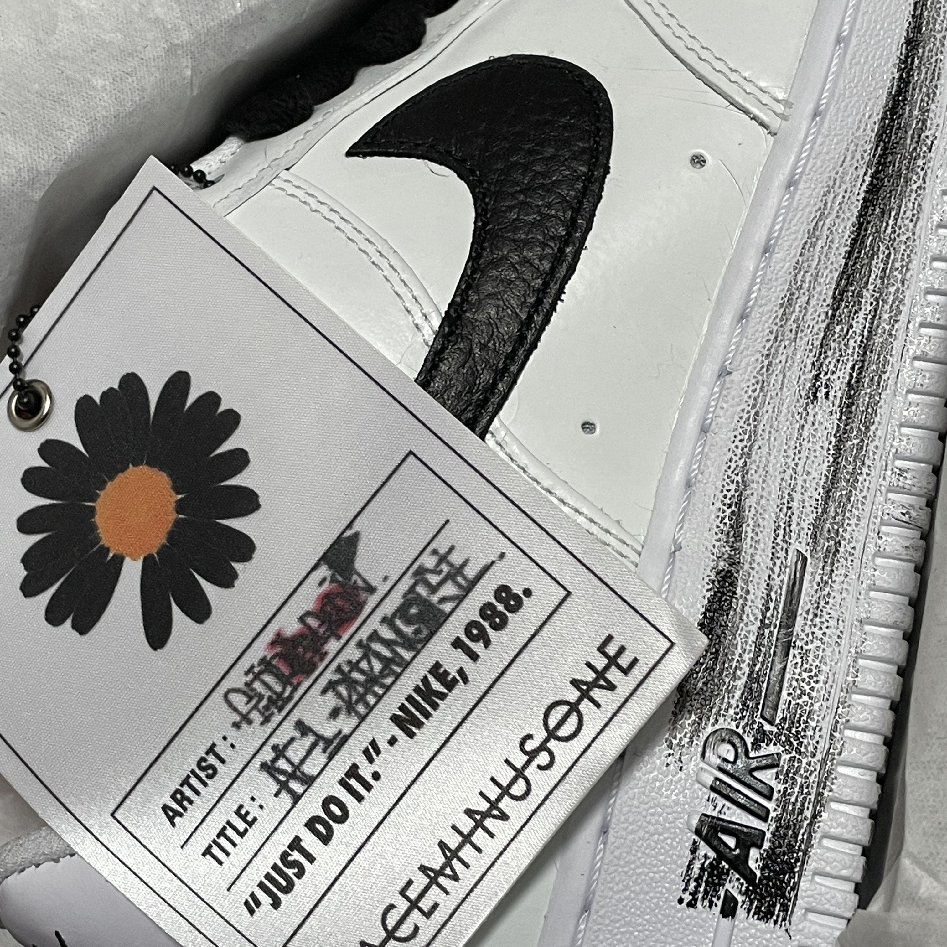 Nike x Peaceminusone Air Force 1 Low Para-Noise 2.0 착용 스타일 - 1
