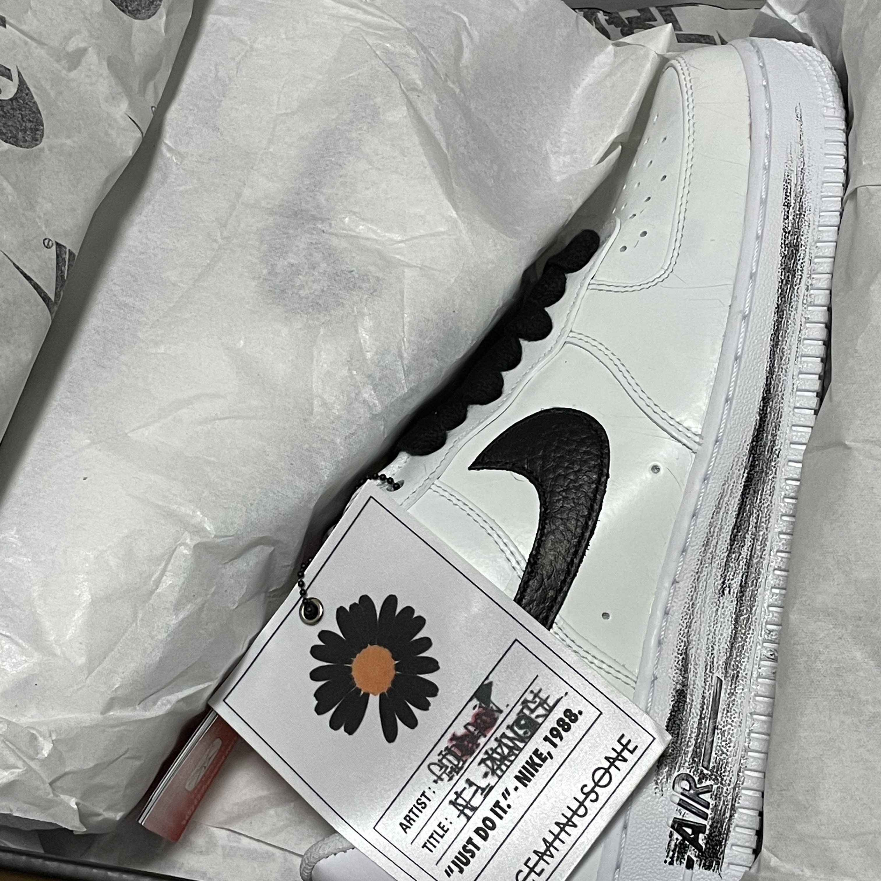 Nike x Peaceminusone Air Force 1 Low Para-Noise 2.0 착용 스타일 - 2