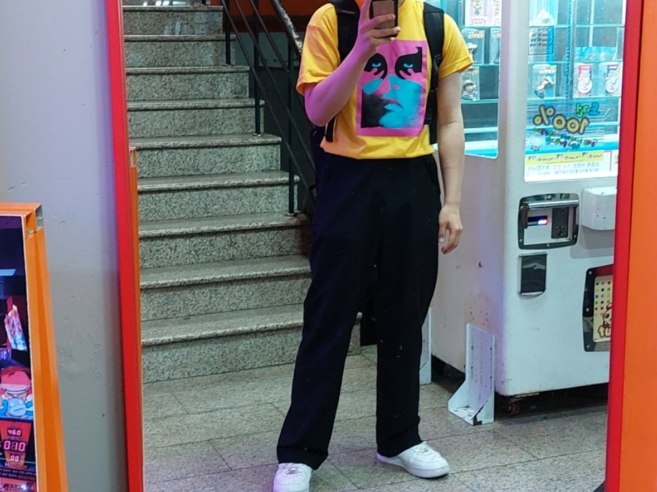Nike x Supreme Air Force 1 Low White 착용 스타일 - 2