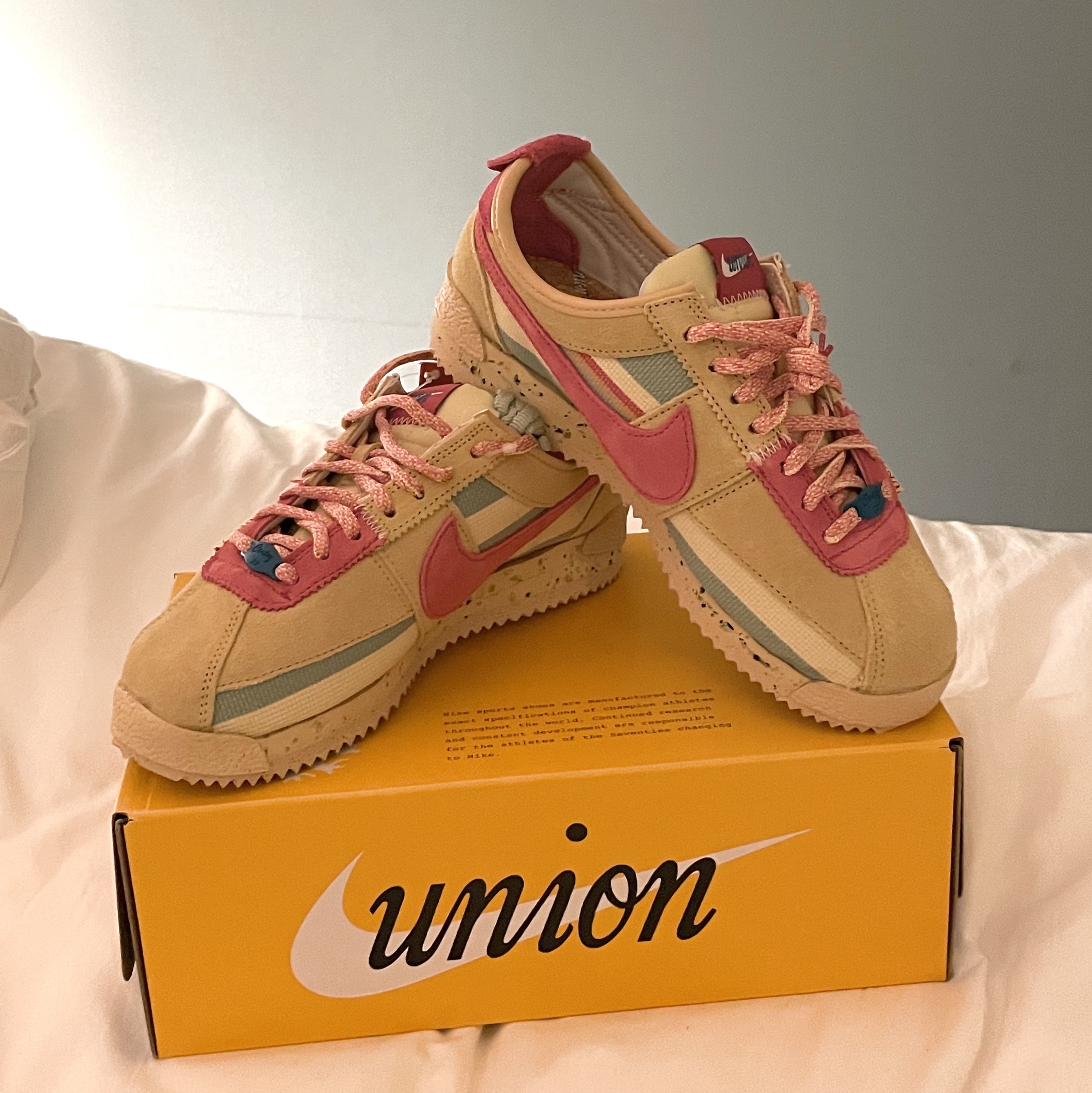 Nike x Union Cortez SP Sesame 착용 스타일