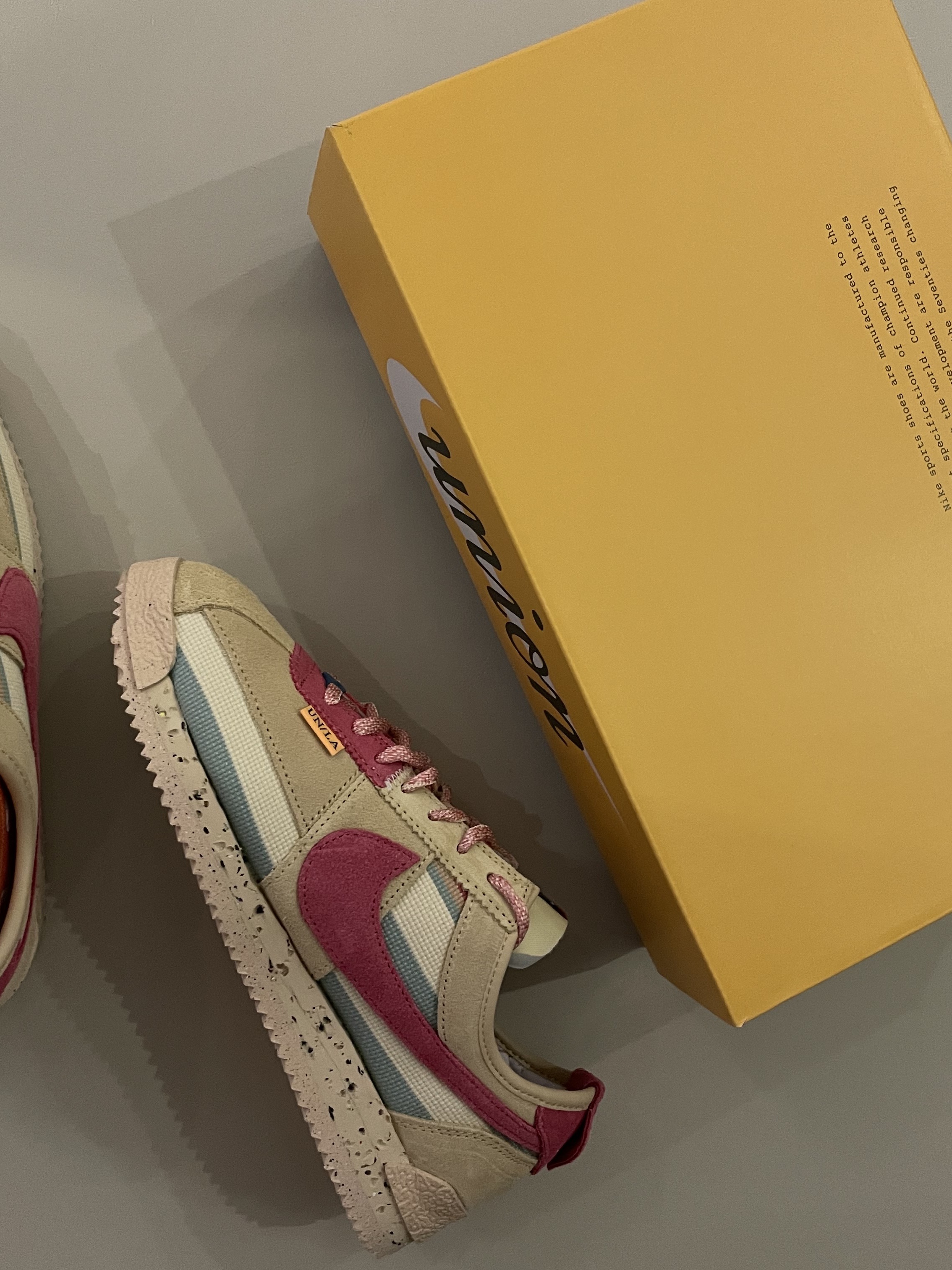 Nike x Union Cortez SP Sesame 착용 스타일 - 3
