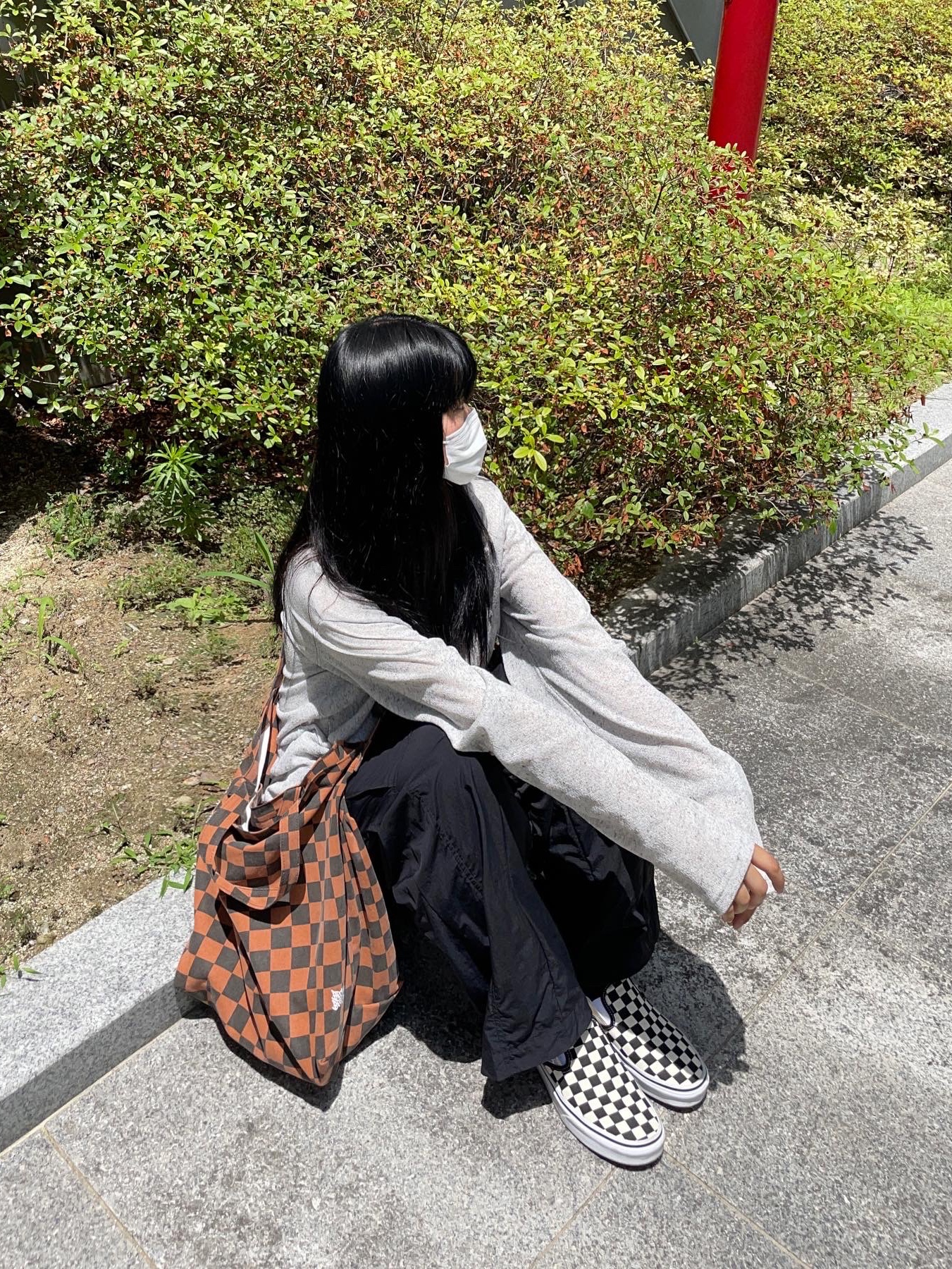 Vans Slip-On Checkerboard, Vans Vault OG Classic Slip-On Checkerboard 착용 스타일 - 4