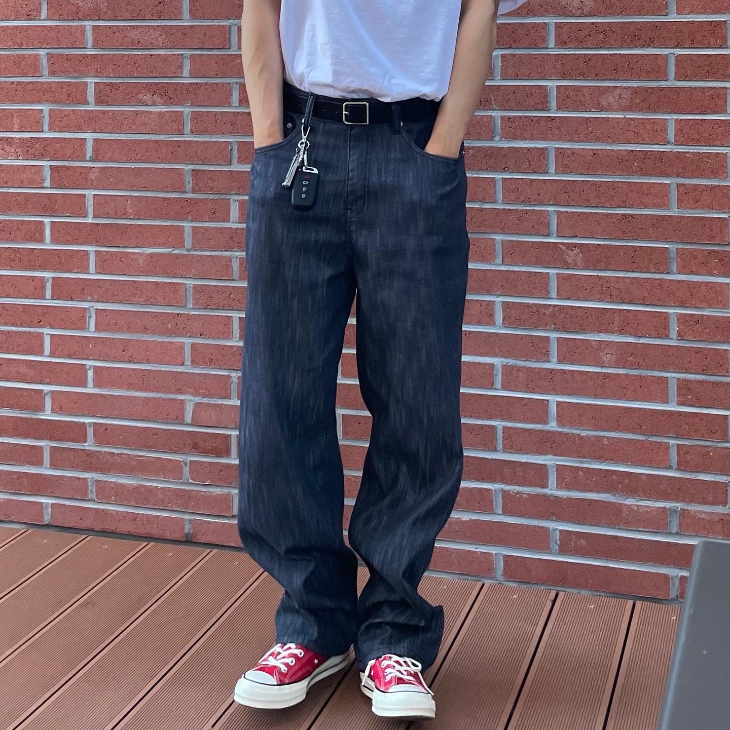 Converse Chuck 70 Ox Enamel Red 착용 스타일