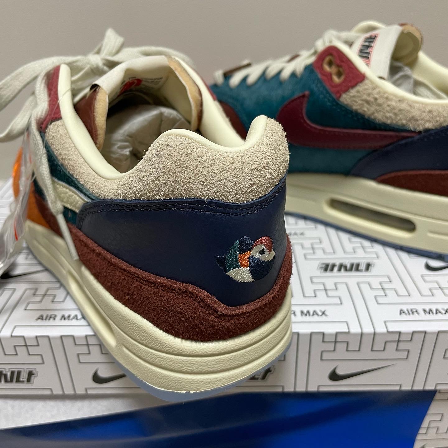 Nike x Kasina Air Max 1 SP Won-Ang Orange 착용 스타일 - 3