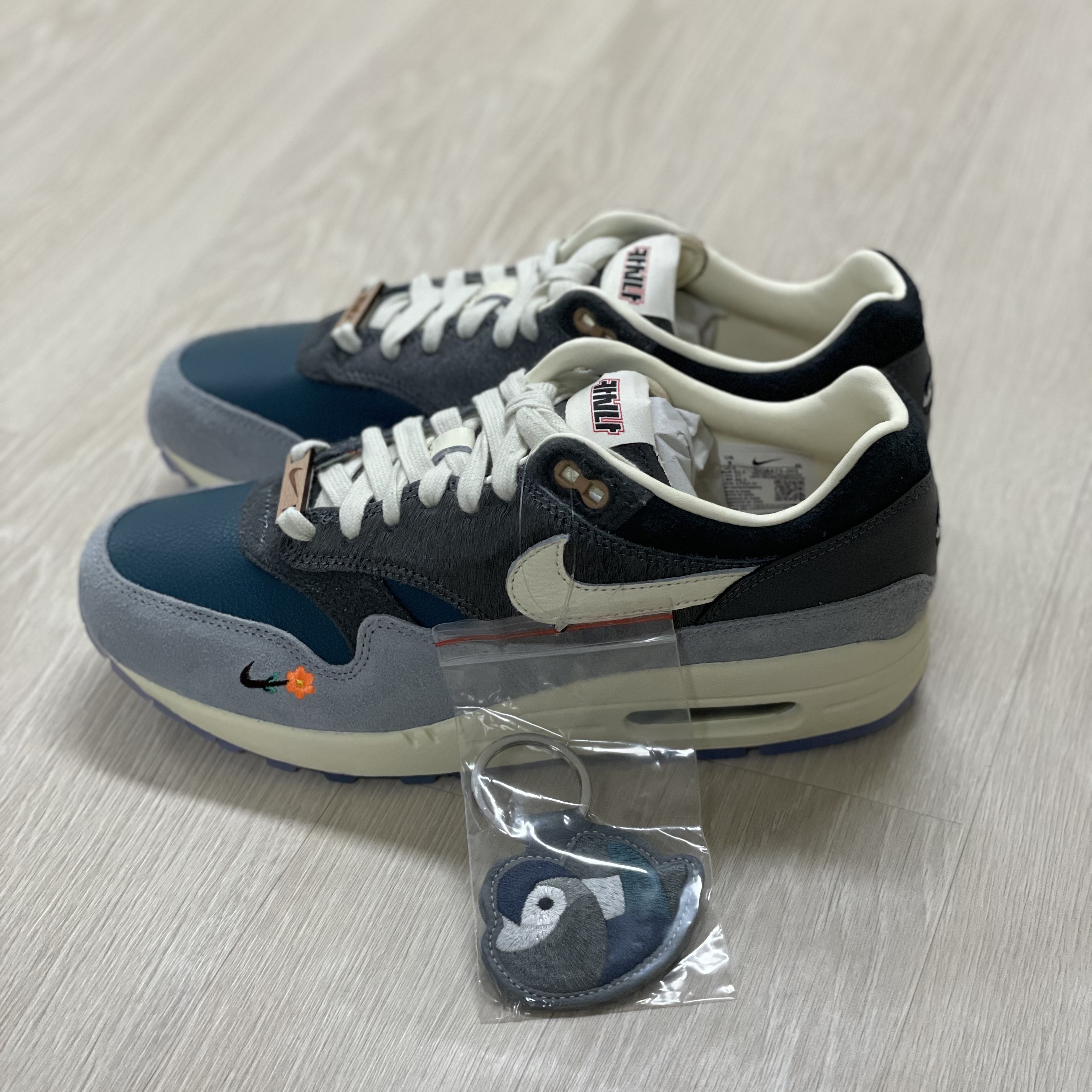 Nike x Kasina Air Max 1 SP Won-Ang Particle Grey 착용 스타일 - 2