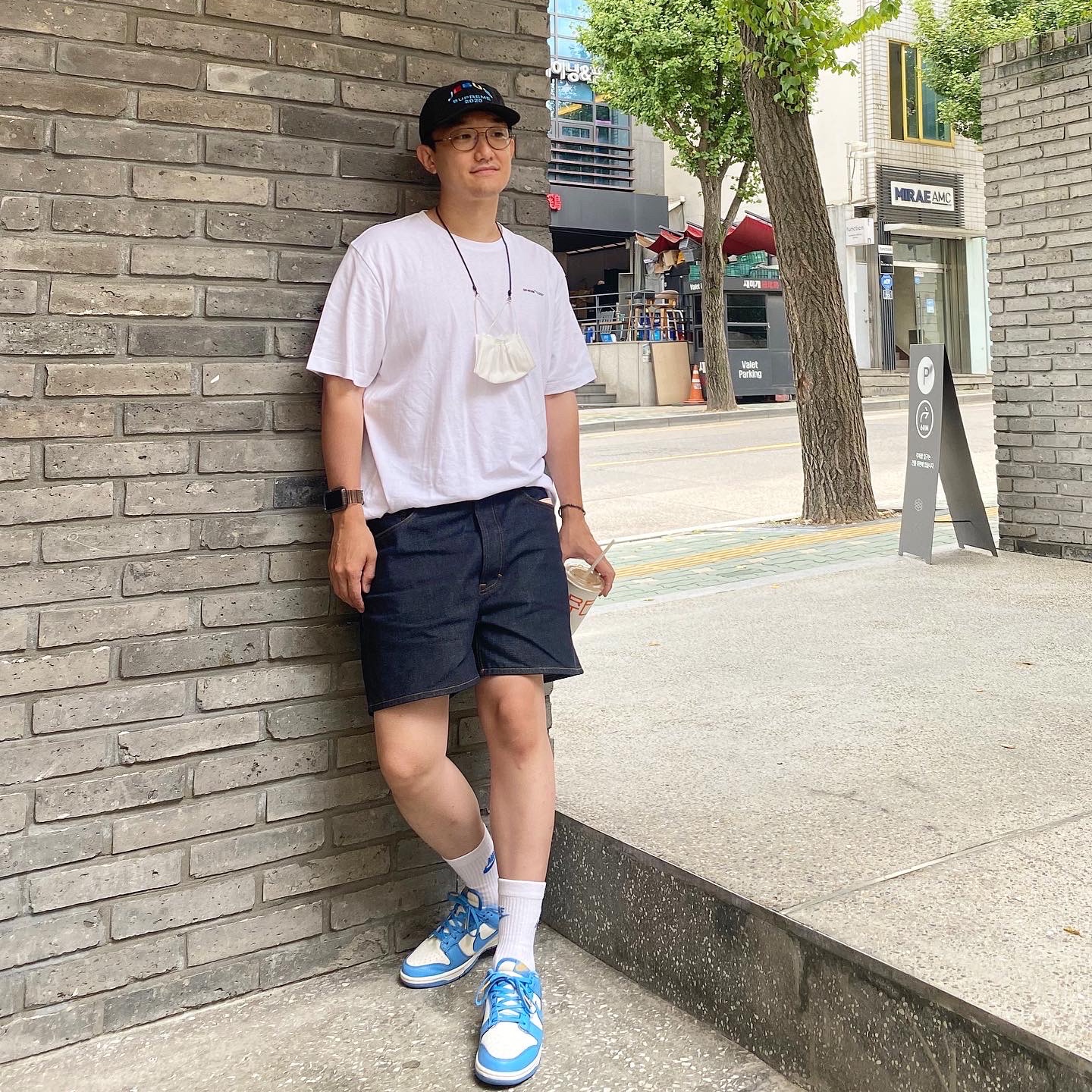 (W) Nike Dunk Low Coast 착용 스타일 - 4