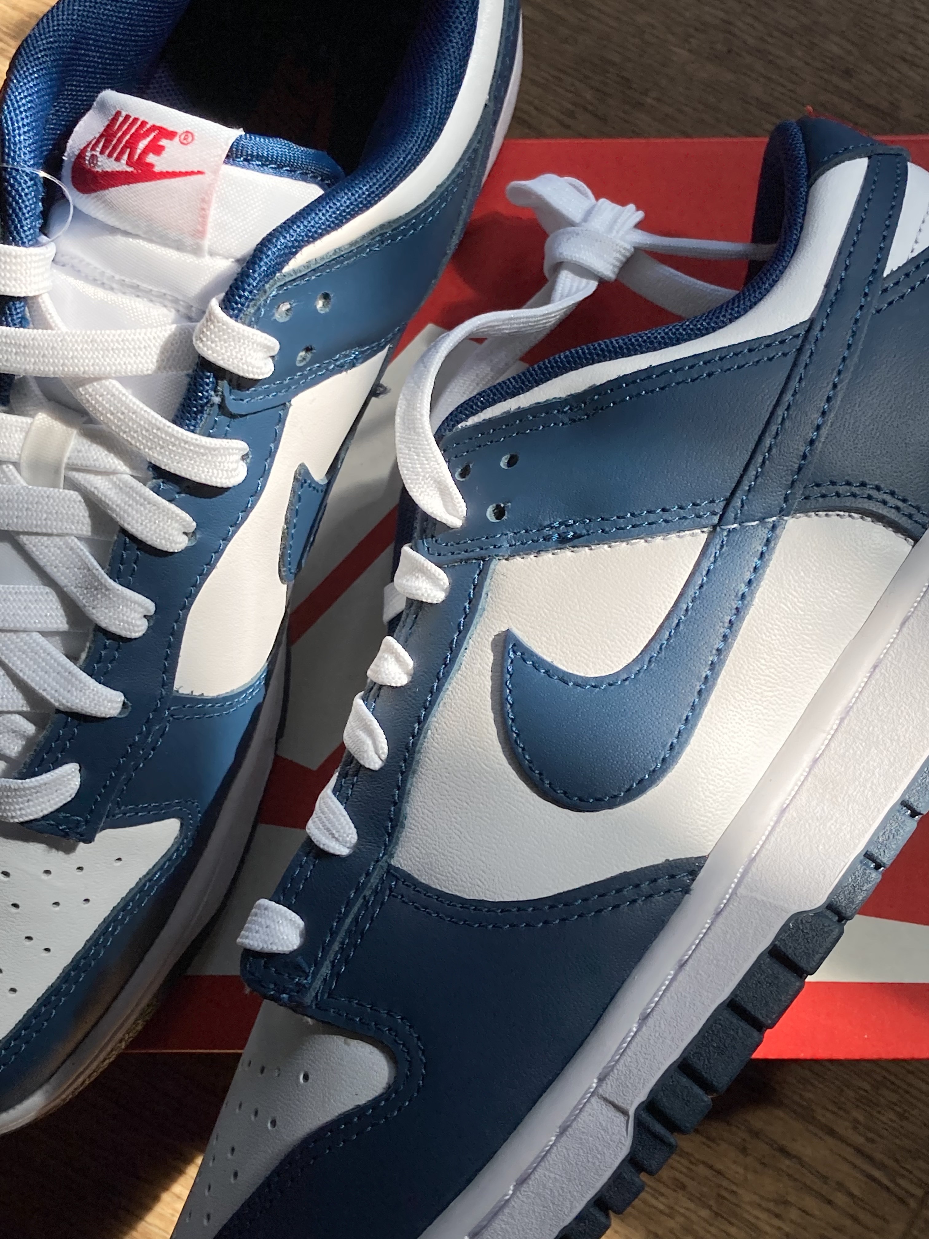 Nike Dunk Low Retro Valerian Blue 착용 스타일