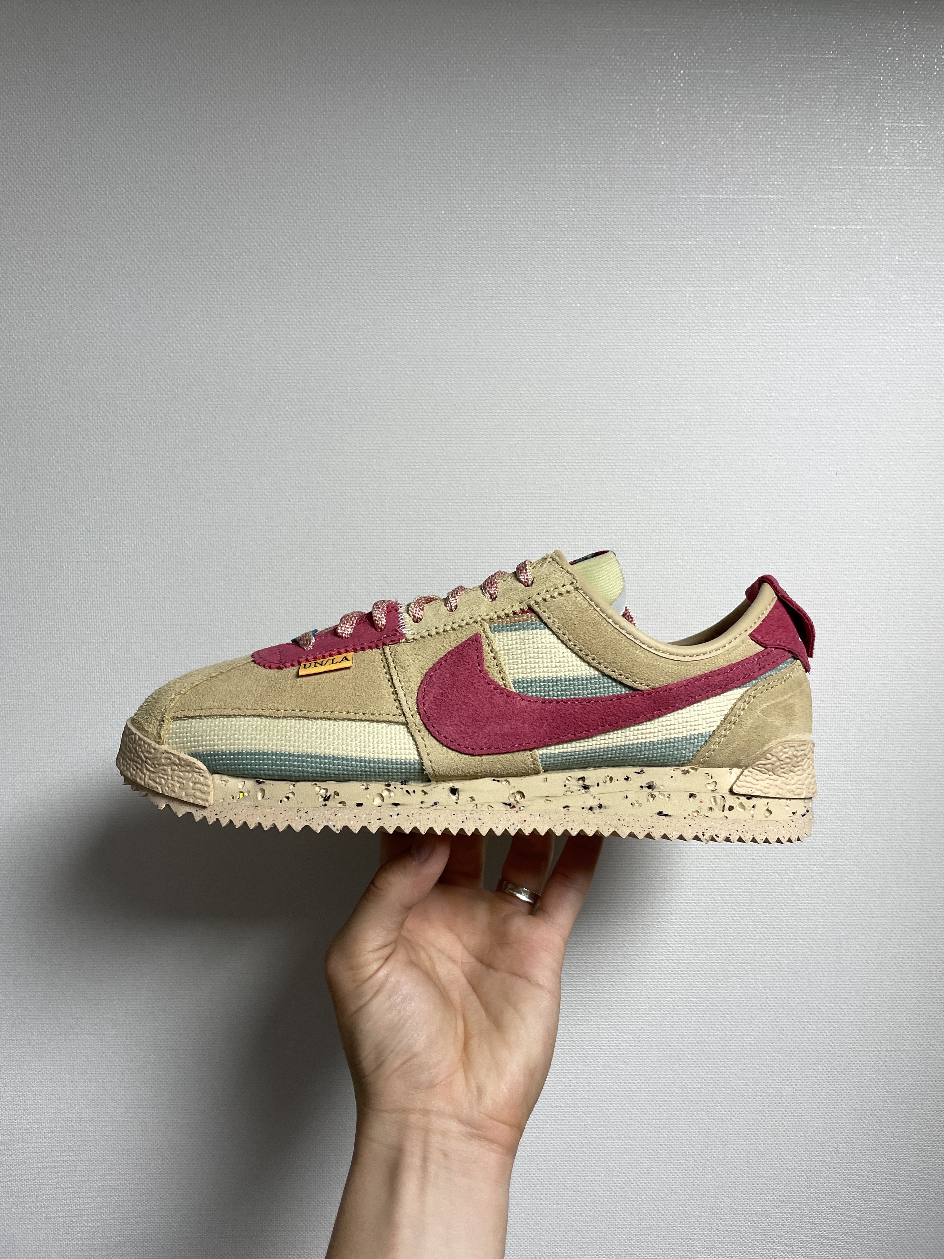 Nike x Union Cortez SP Sesame 착용 스타일 - 1