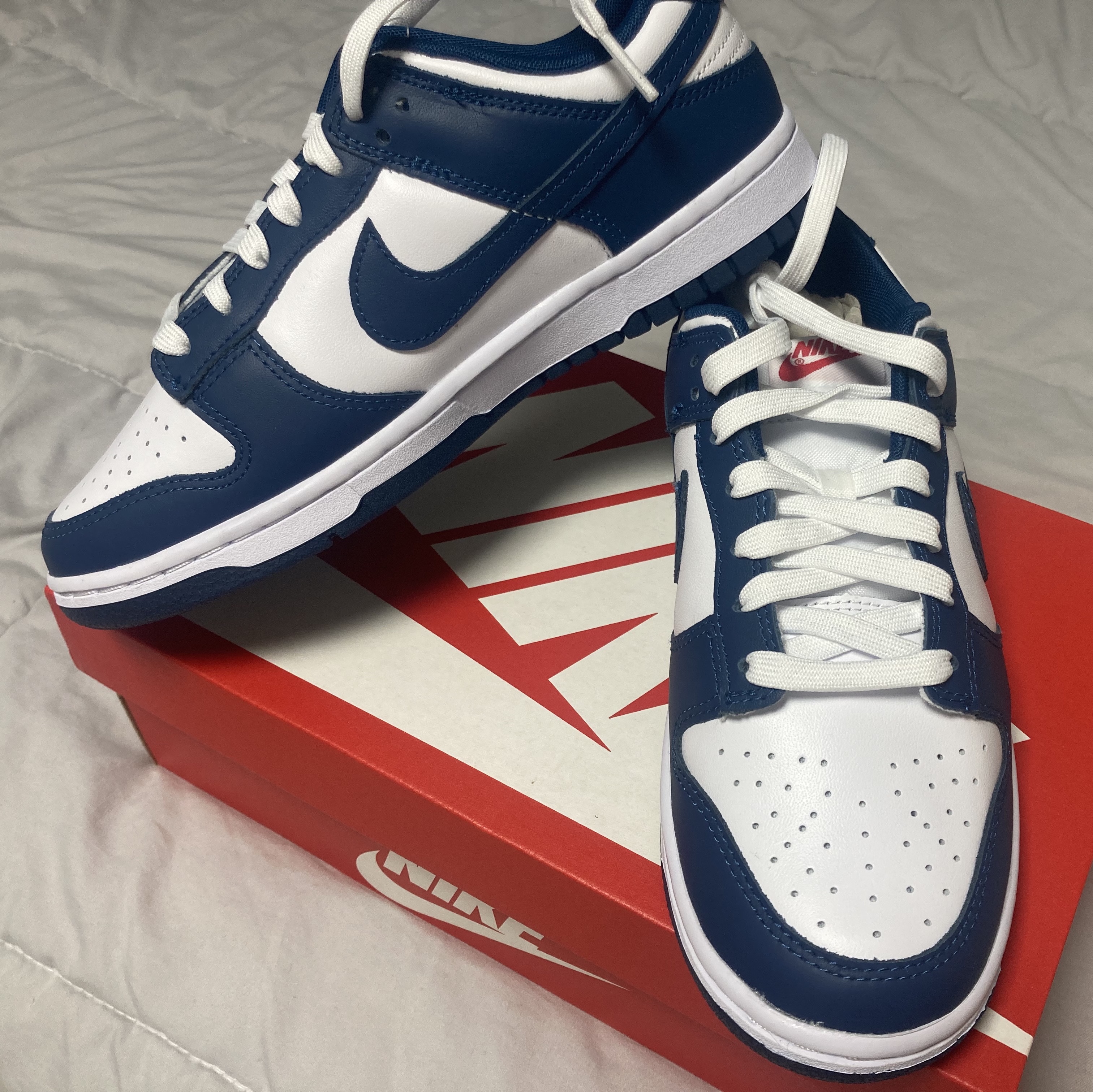 Nike Dunk Low Retro Valerian Blue 착용 스타일