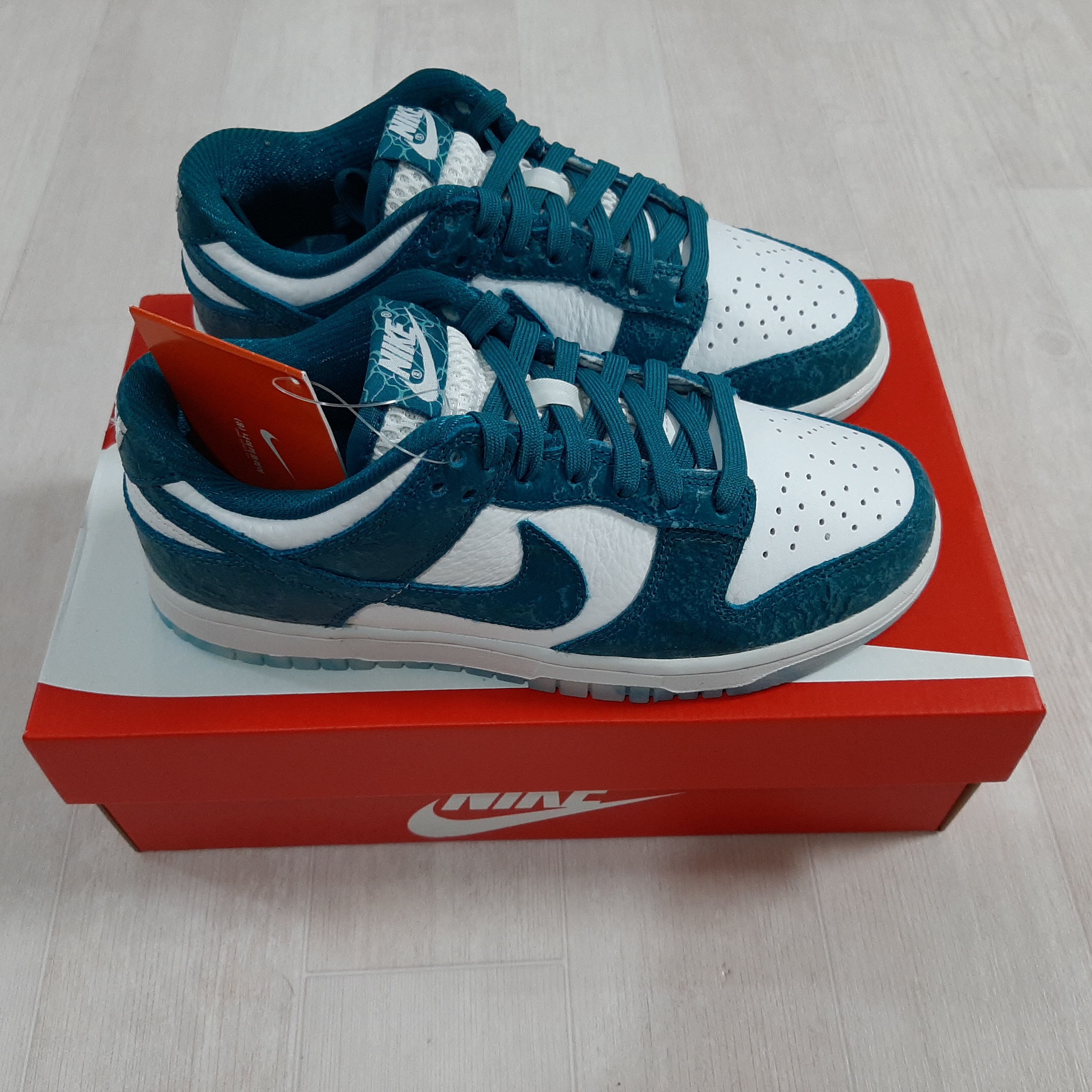 (W) Nike Dunk Low Ocean 착용 스타일 - 3