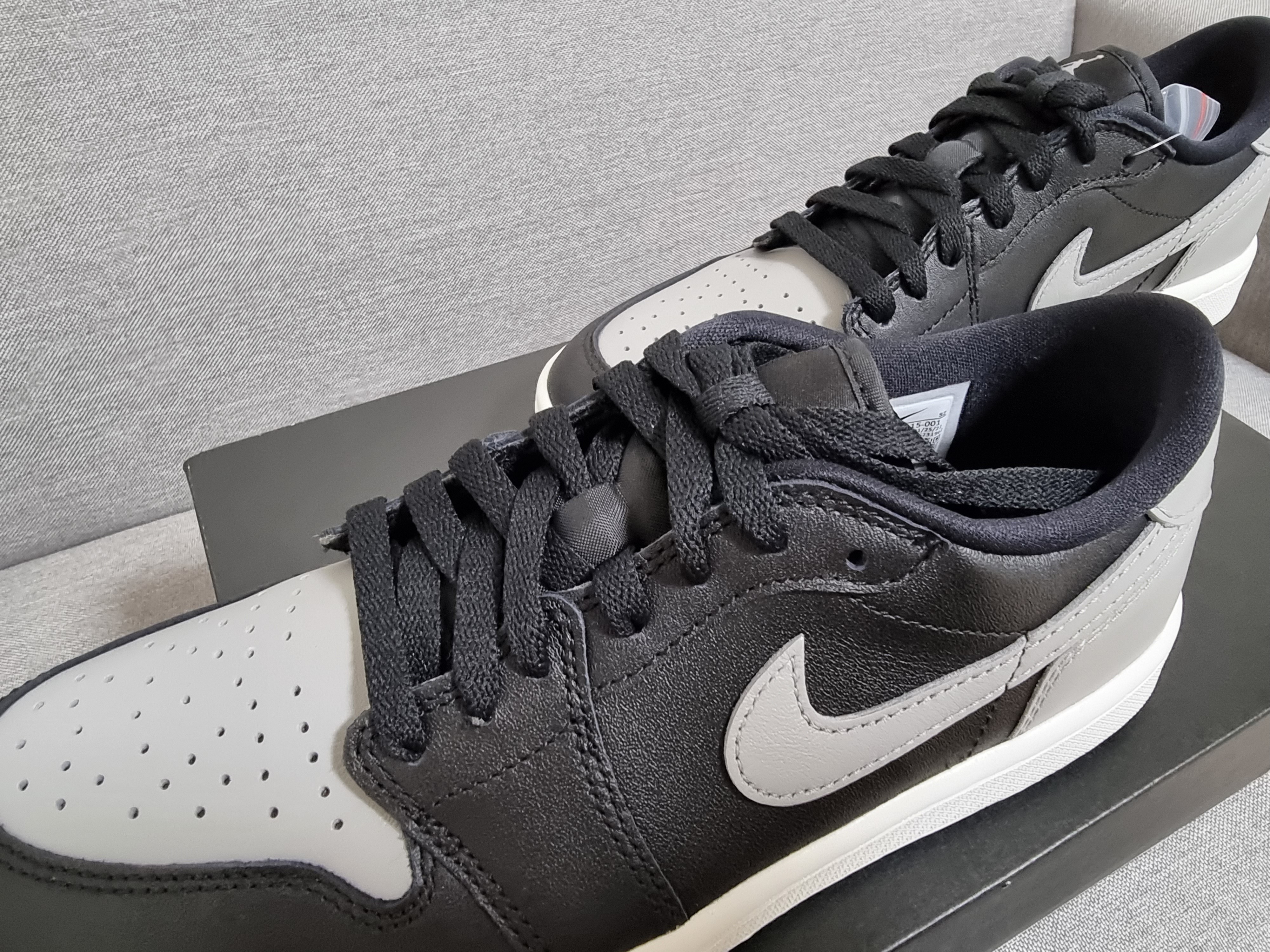 Jordan 1 Low Golf Shadow 착용 스타일 - 2