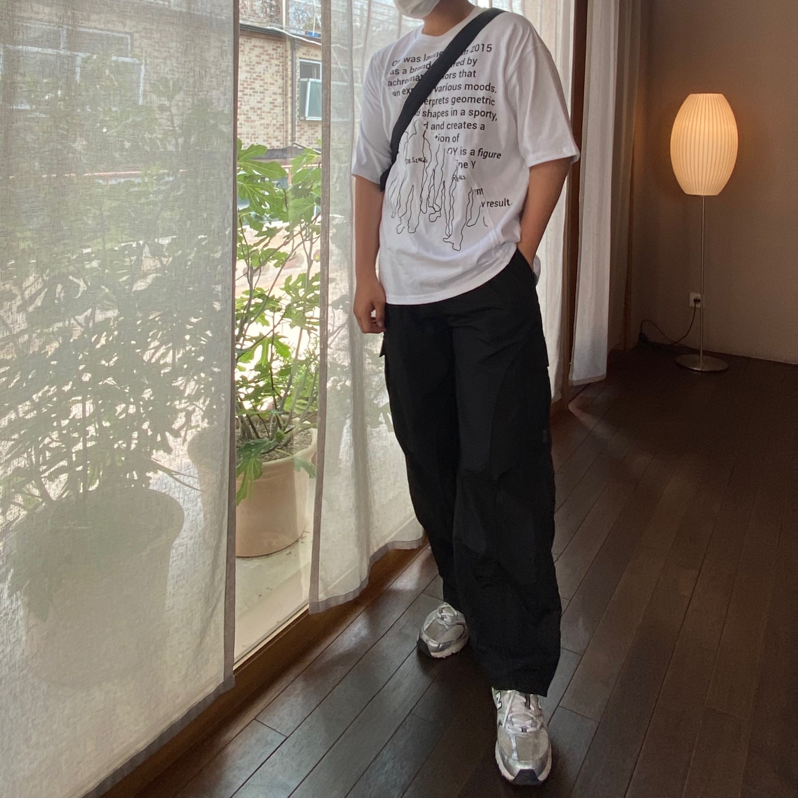 New Balance 530 Steel Grey 착용 스타일 - 1