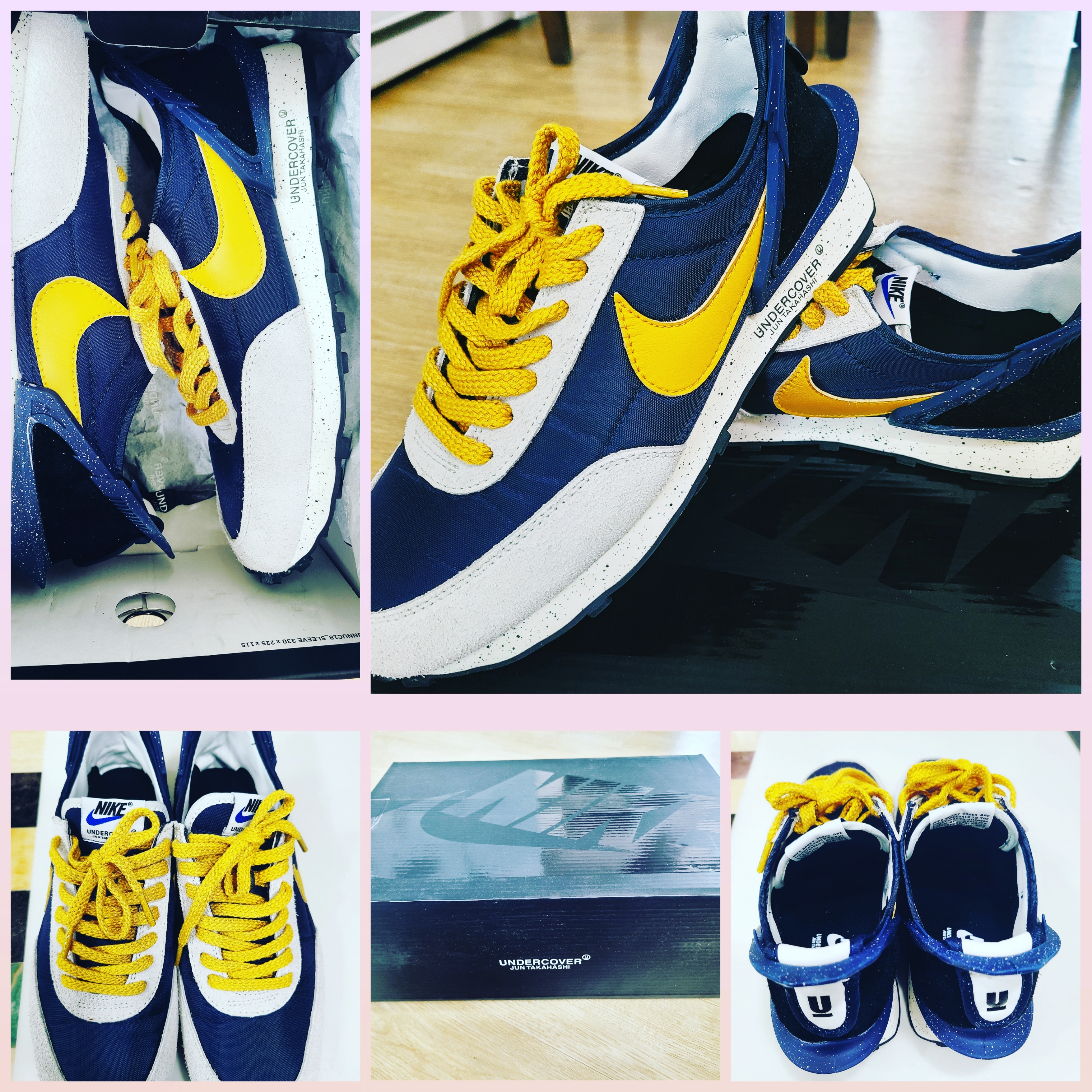 (W) Nike x Undercover Daybreak Obsidian 착용 스타일