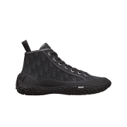 Dior Diorizon Ankle Boot Oblique Jacquard and Rubber Black