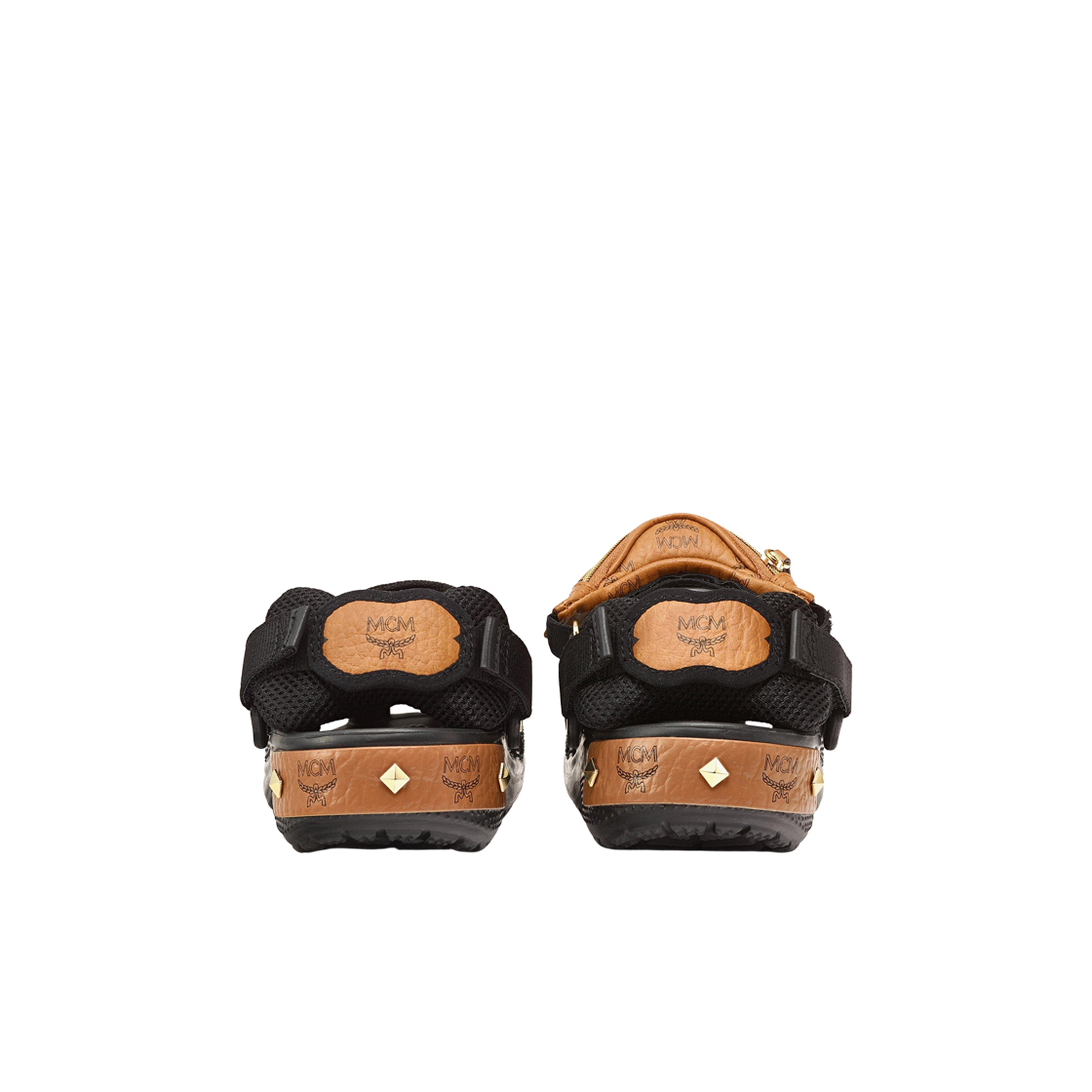 크록스 x MCM 벨트백 브레이슬릿 클로그 블랙(Crocs x MCM Belt Bag Bracelet Clog Black) - 3