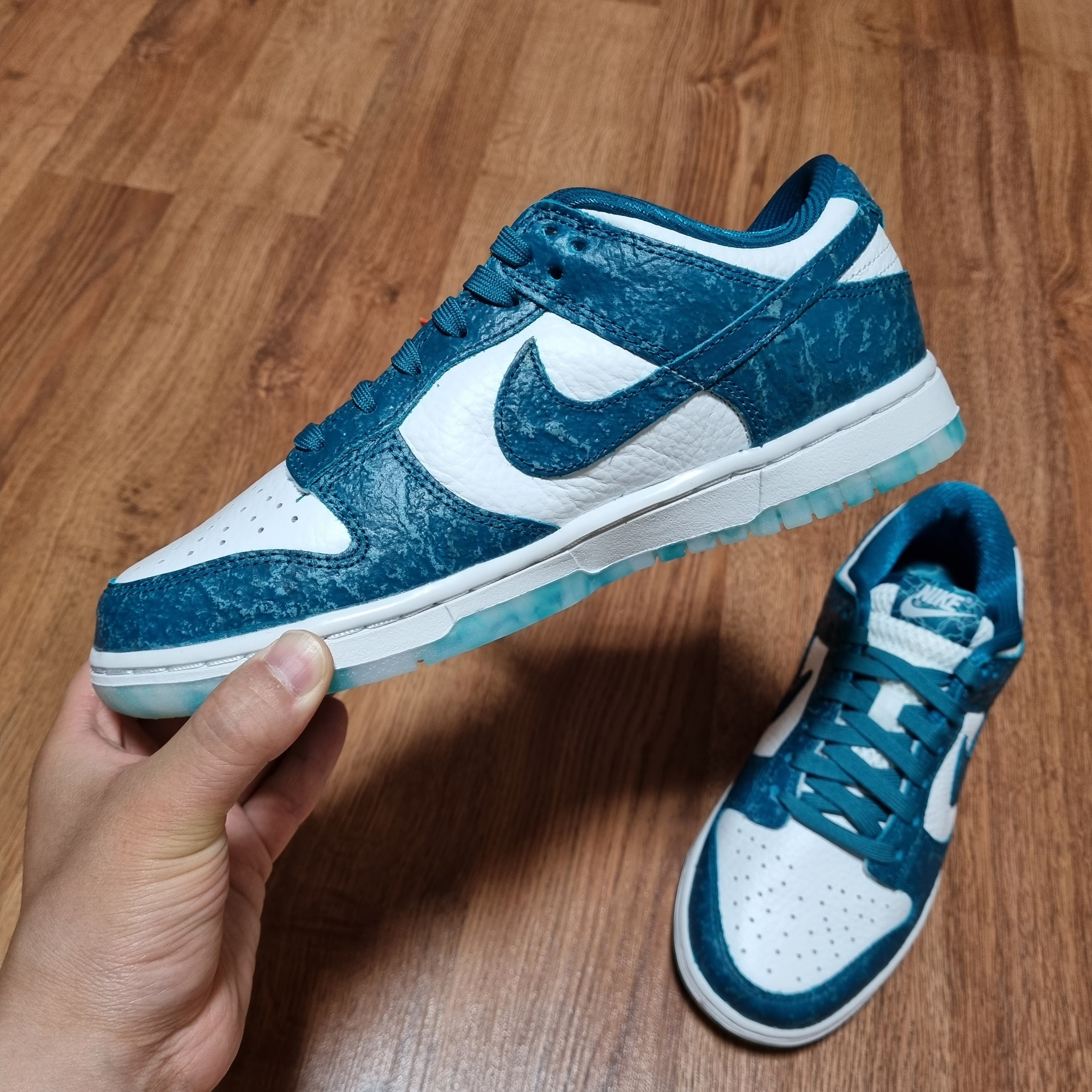 (W) Nike Dunk Low Ocean 착용 스타일 - 1