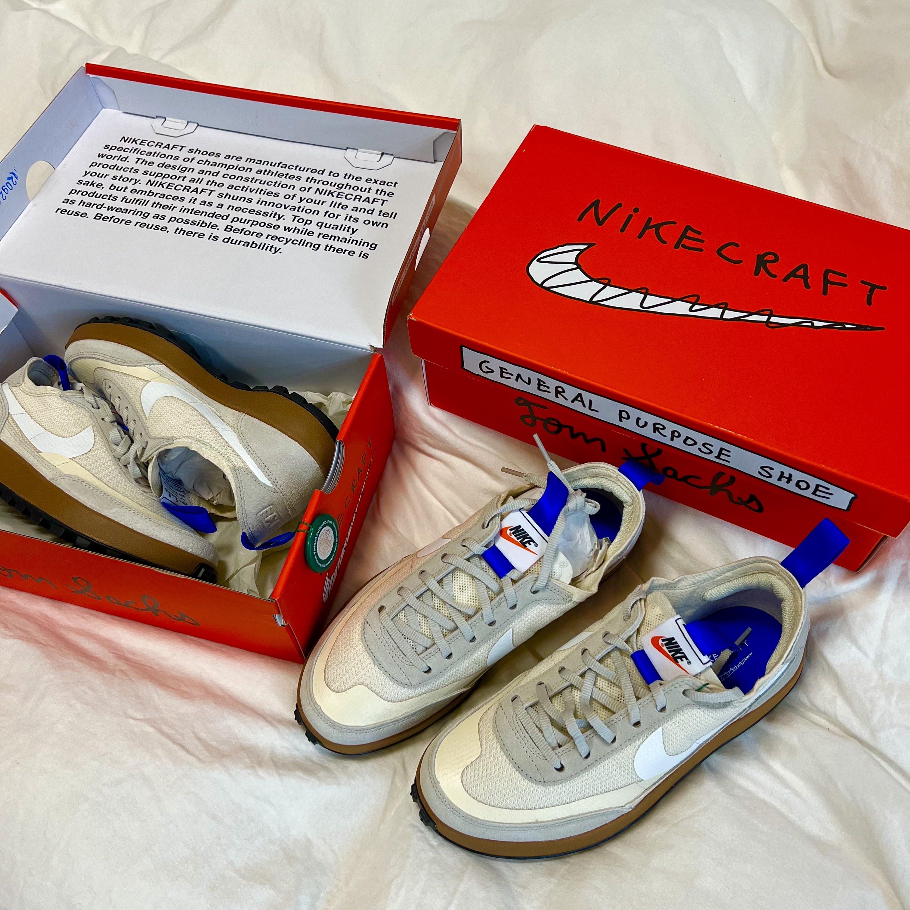 Nike x Tom Sachs General Purpose Shoe Light Cream 착용 스타일