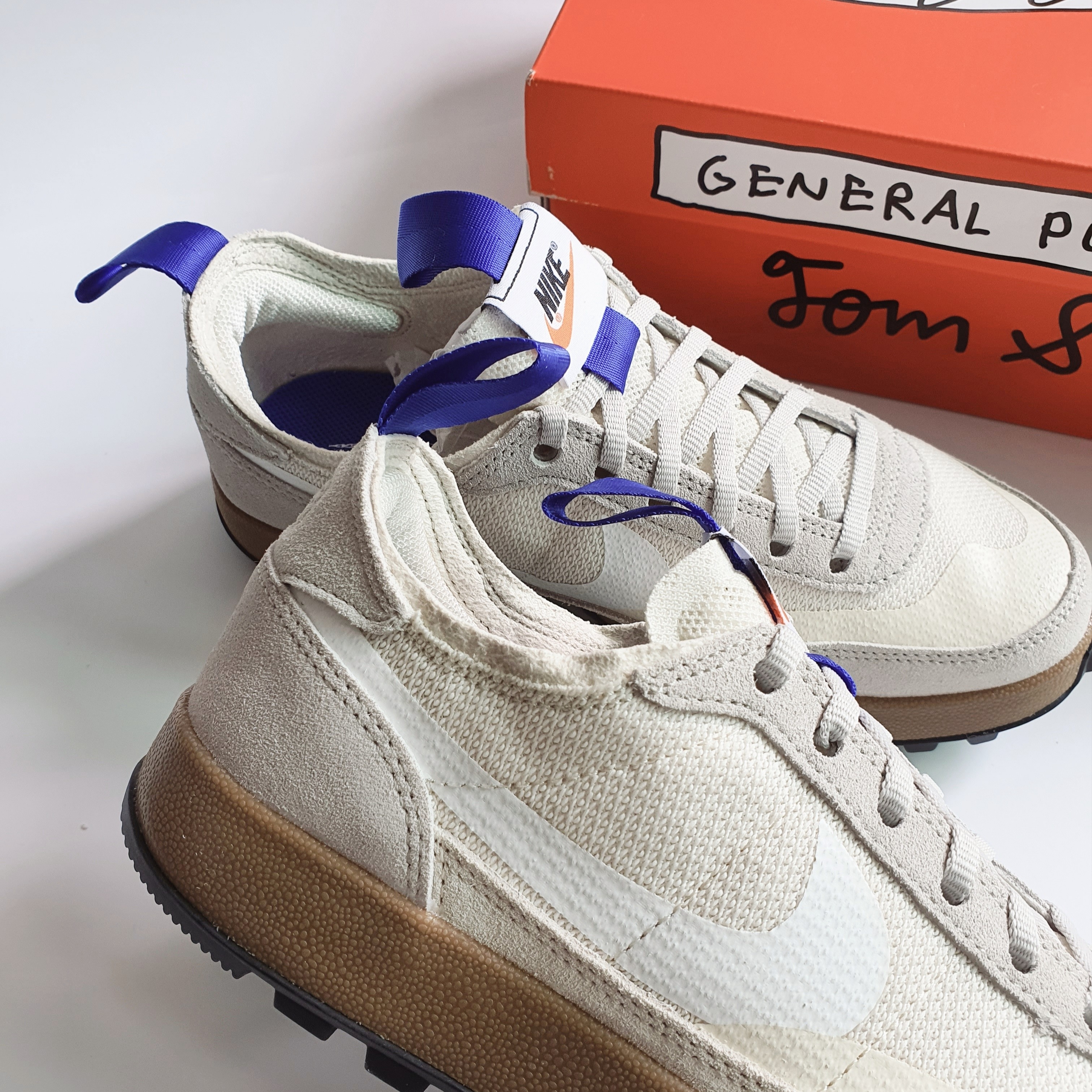 Nike x Tom Sachs General Purpose Shoe Light Cream 착용 스타일