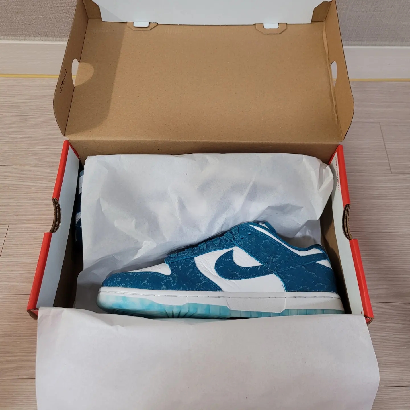 (W) Nike Dunk Low Ocean 착용 스타일 - 2