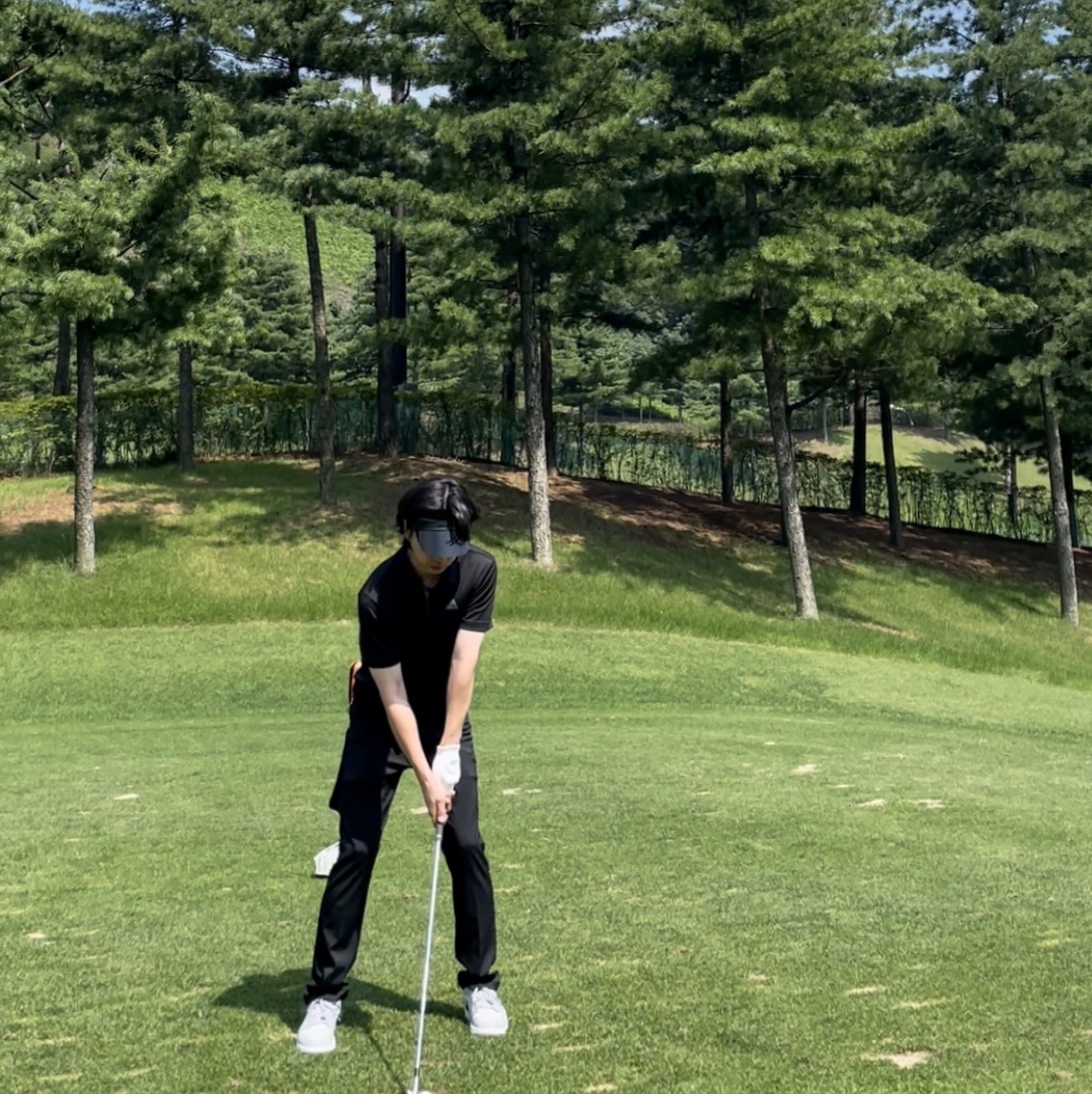 Jordan 1 Low Golf Wolf Grey, (W) Dior Club V1U Visor Blue Dior Oblique 착용 스타일