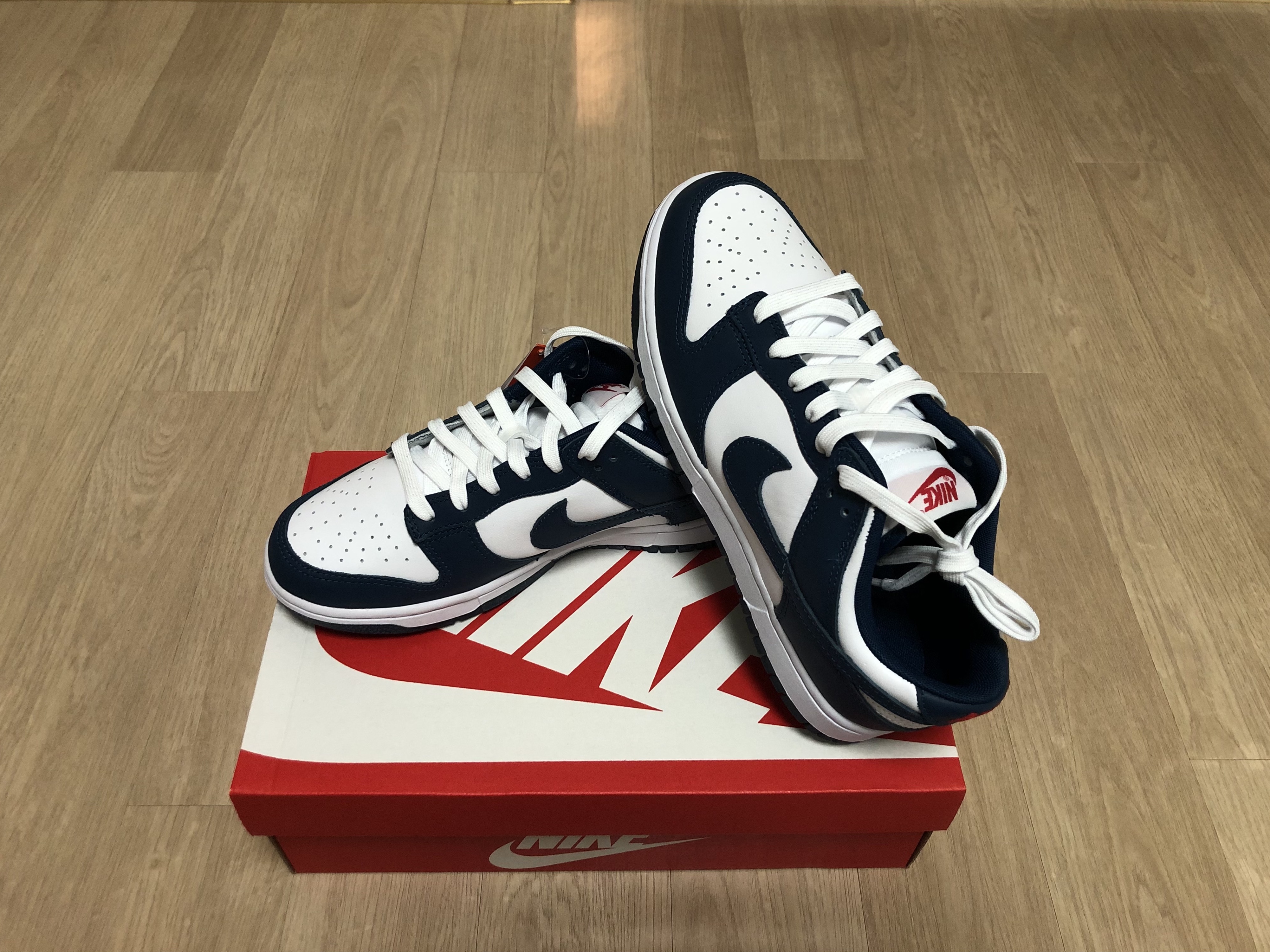 Nike Dunk Low Retro Valerian Blue 착용 스타일 - 2