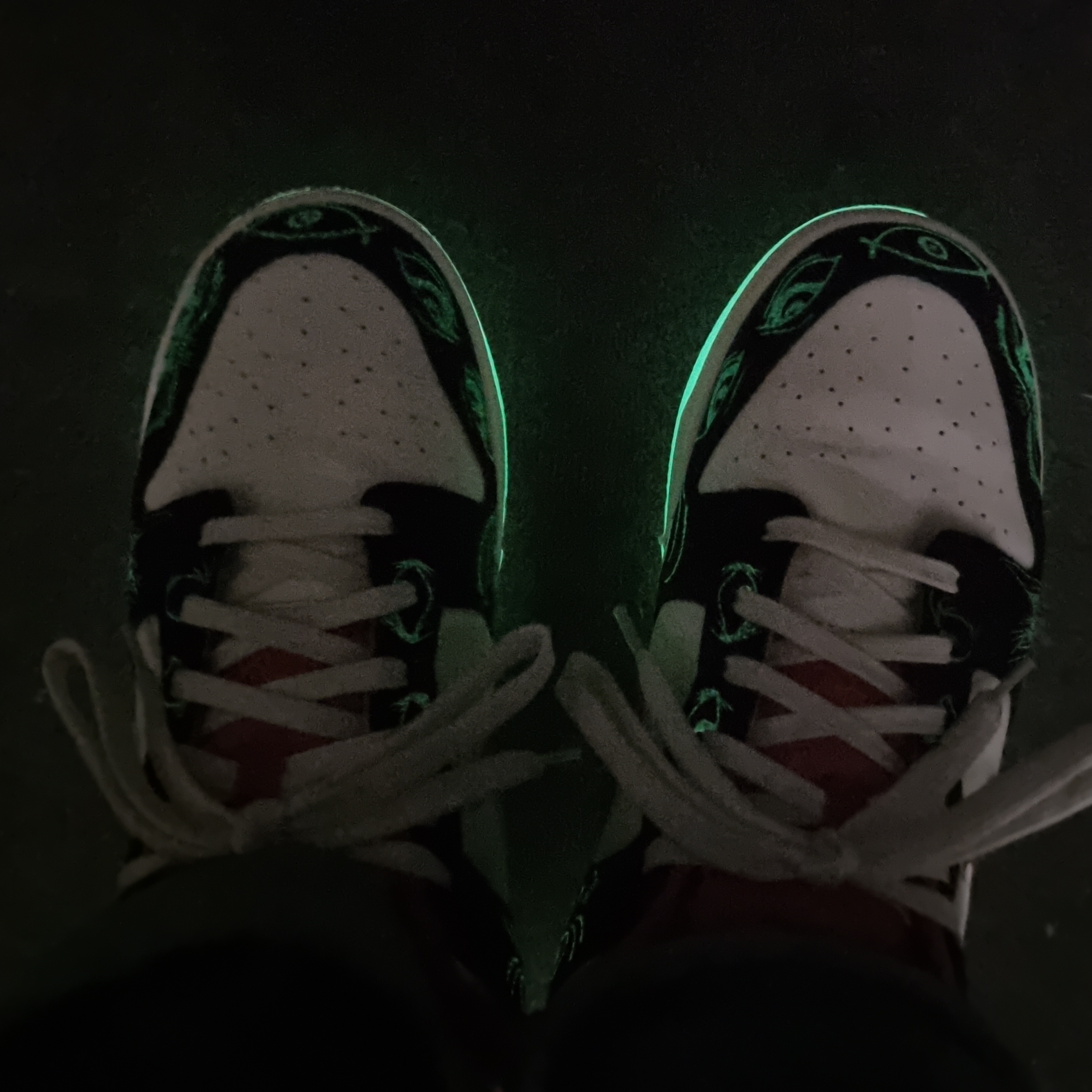 Nike Dunk Low Retro PRM Halloween 착용 스타일 - 2