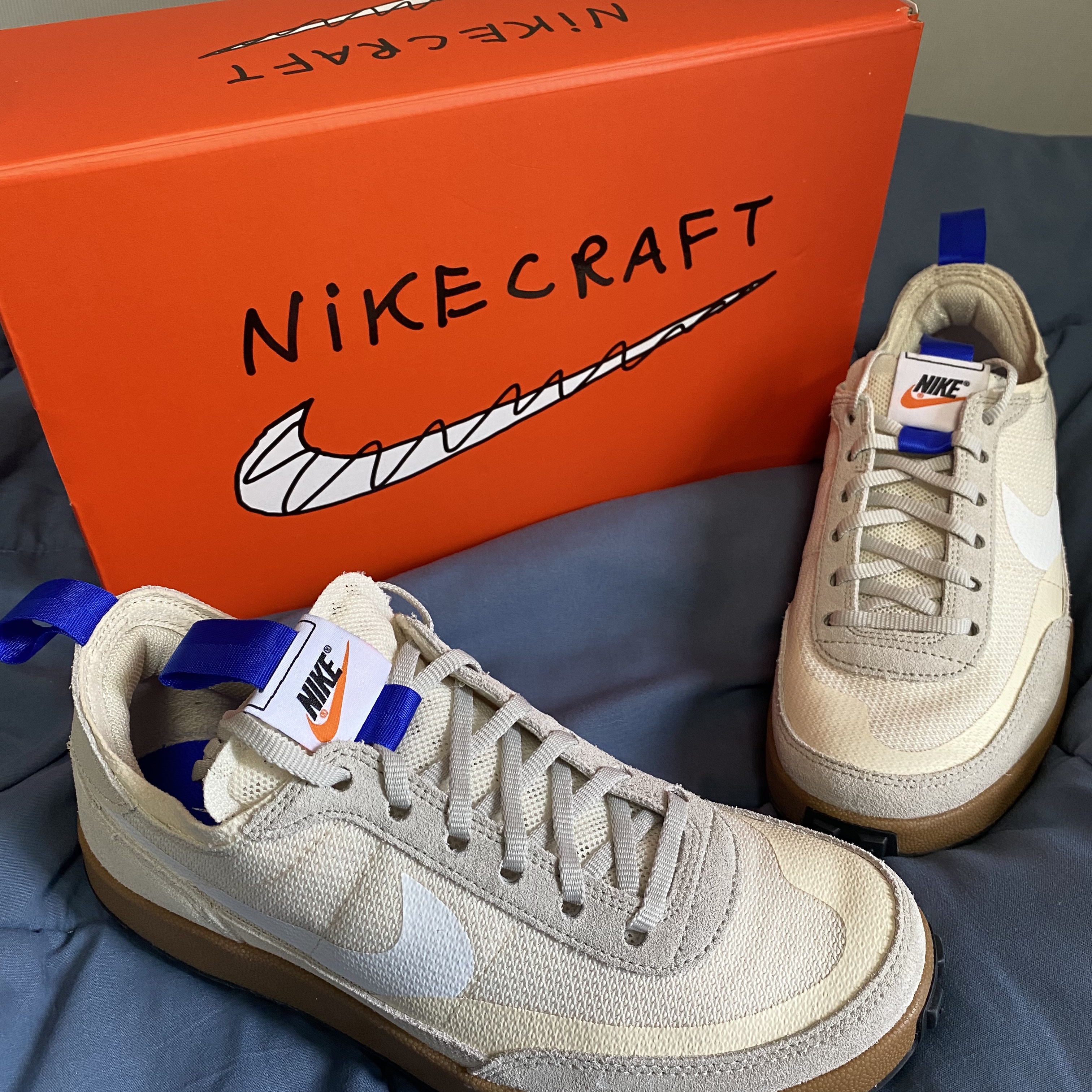 Nike x Tom Sachs General Purpose Shoe Light Cream 착용 스타일