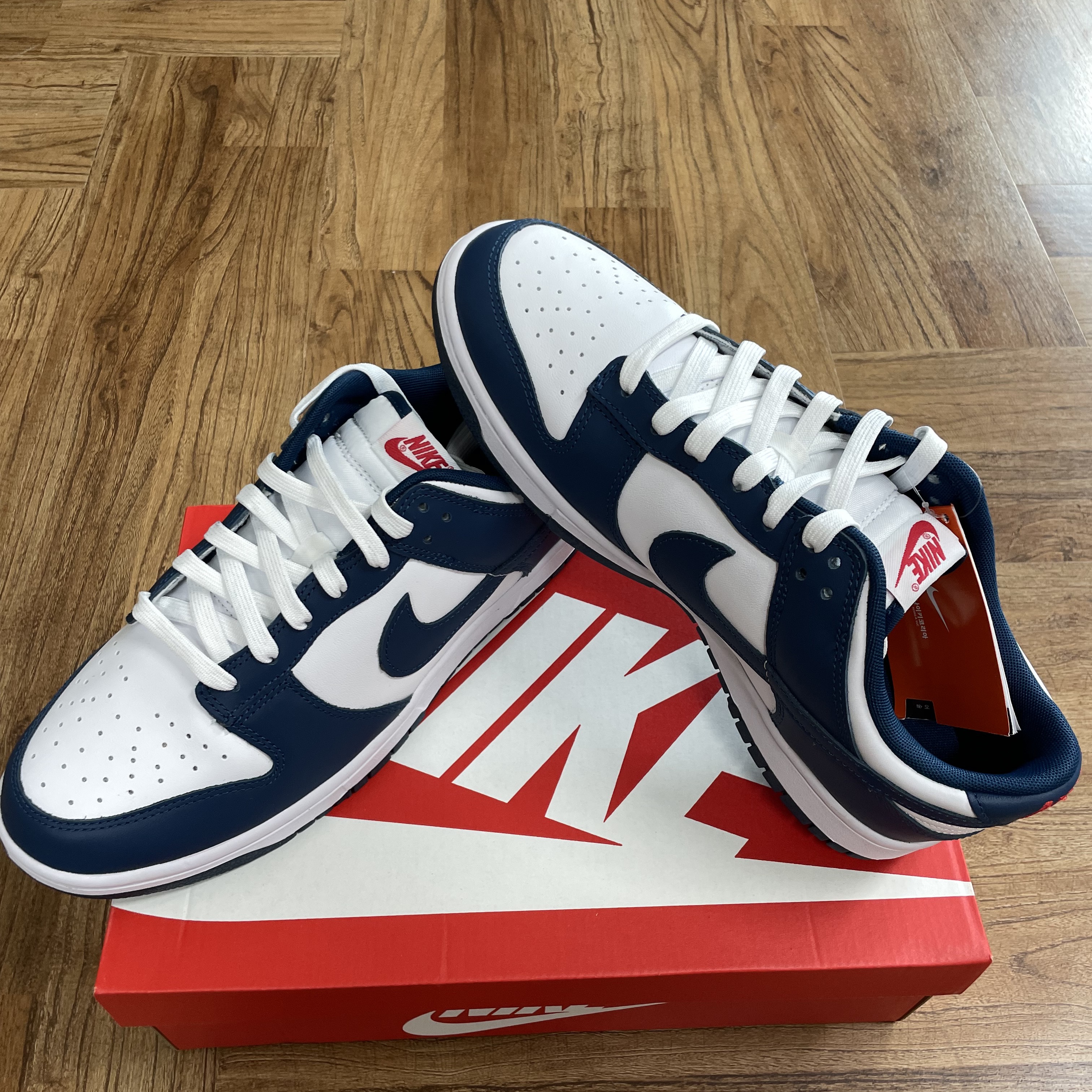Nike Dunk Low Retro Valerian Blue 착용 스타일 - 1