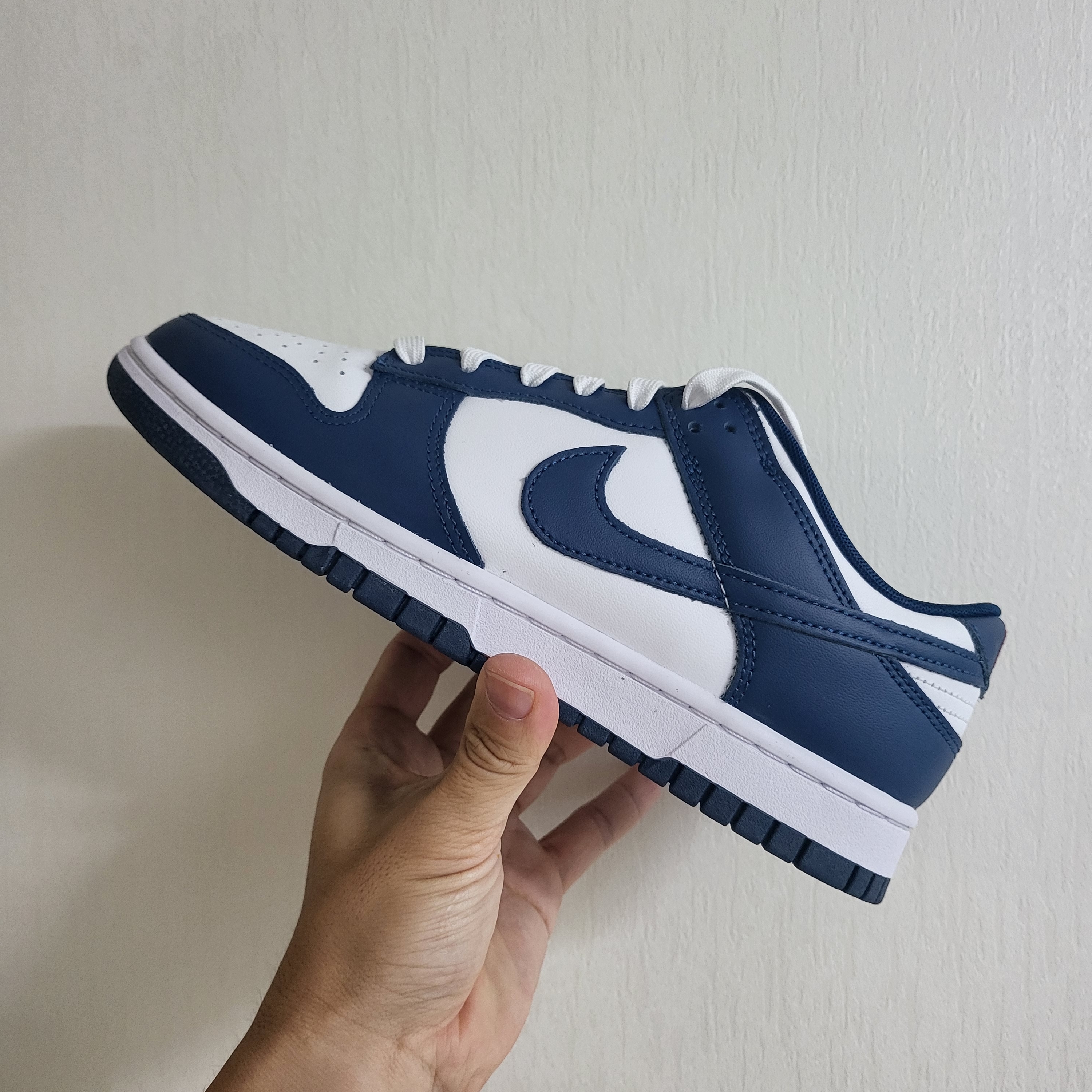 Nike Dunk Low Retro Valerian Blue 착용 스타일 - 1
