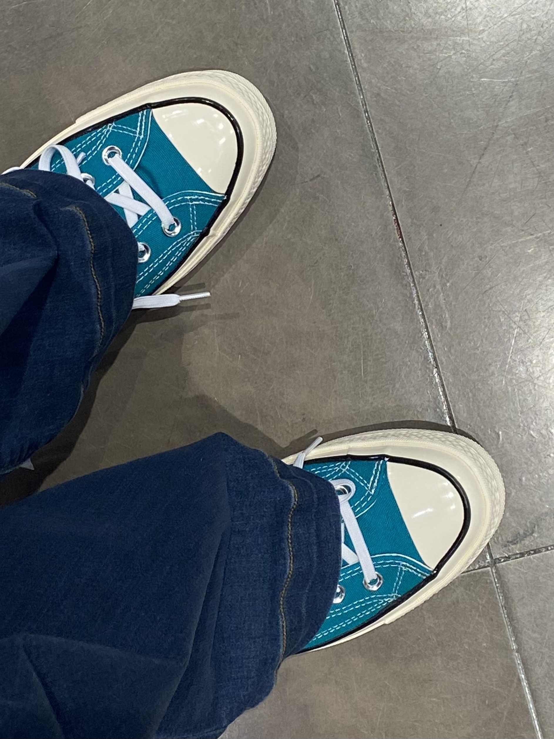 Converse Chuck 70 Ox Malachite 착용 스타일 - 2